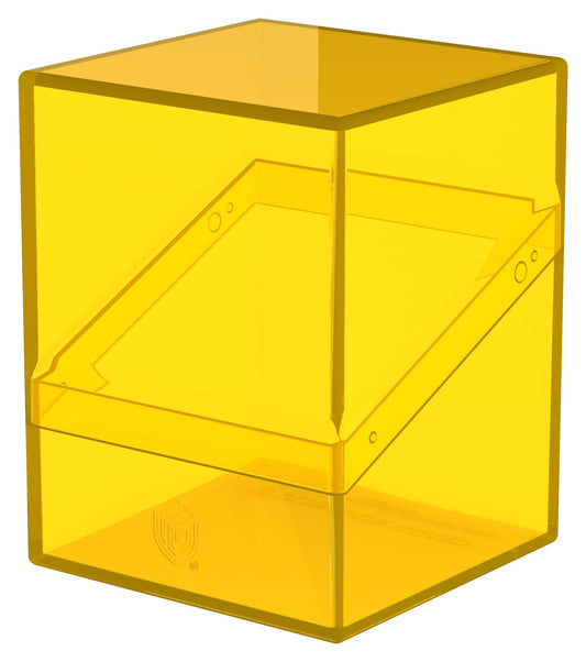 Ultimate Guard Boulder 100+ Clear - Amber - Loaded Dice