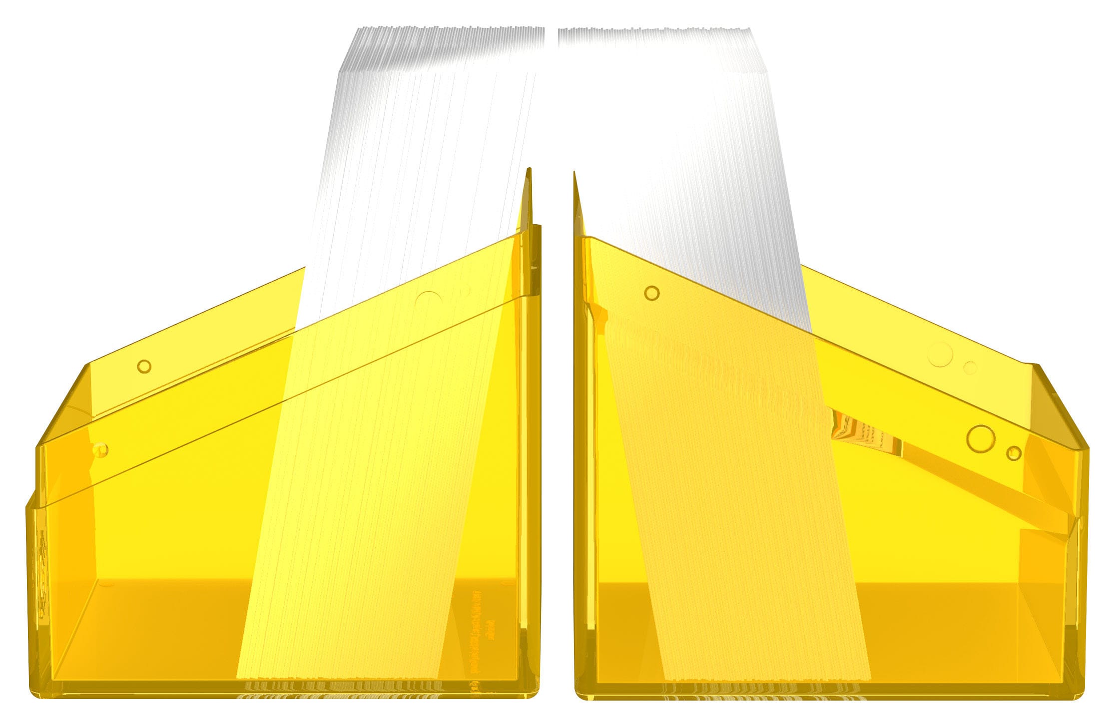 Ultimate Guard Boulder 100+ Clear - Amber - Loaded Dice