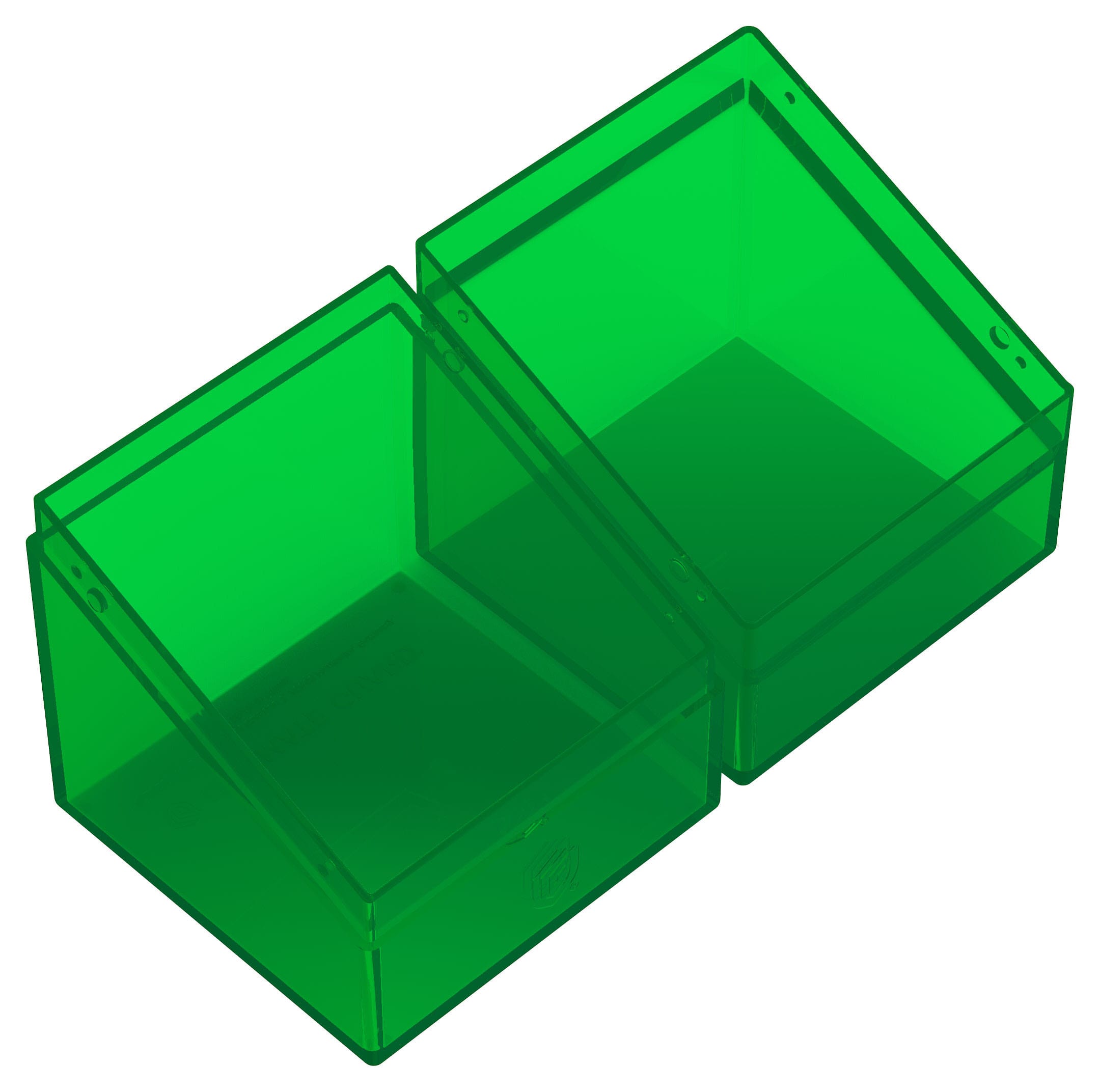 Ultimate Guard Boulder 100+ Clear - Emerald - Loaded Dice