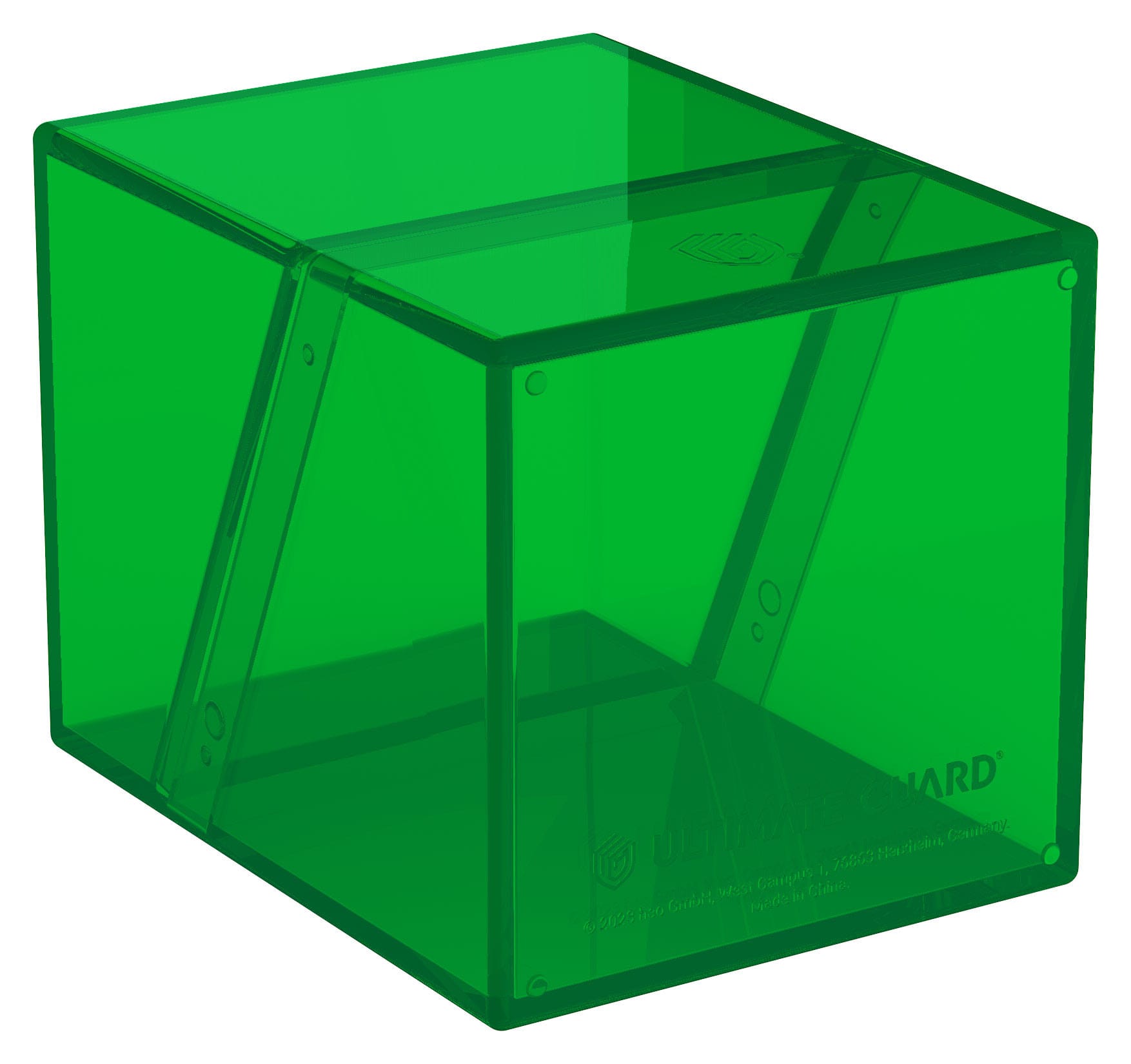 Ultimate Guard Boulder 100+ Clear - Emerald - Loaded Dice