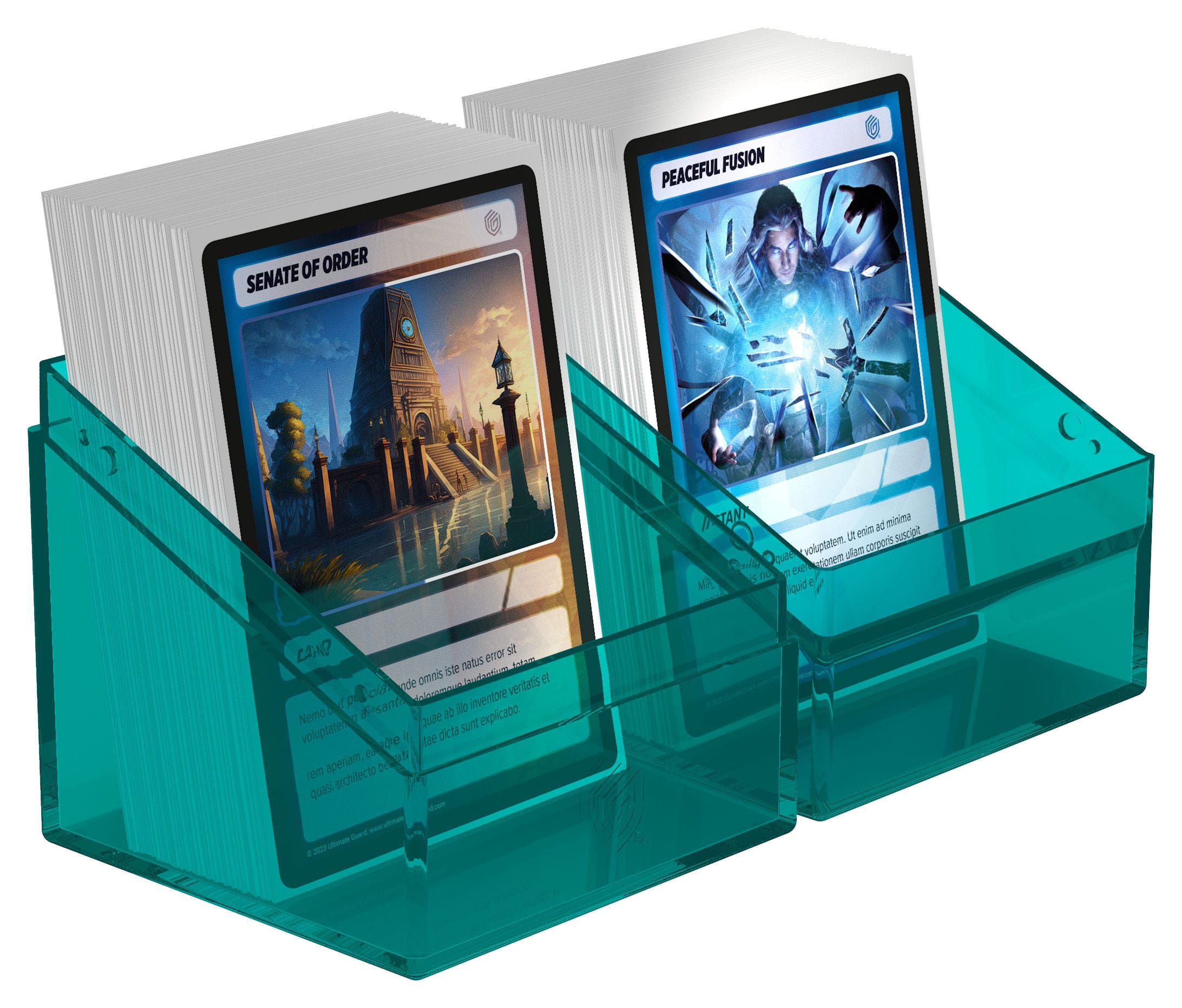 Ultimate Guard Boulder 100+ Clear - Malachite - Loaded Dice