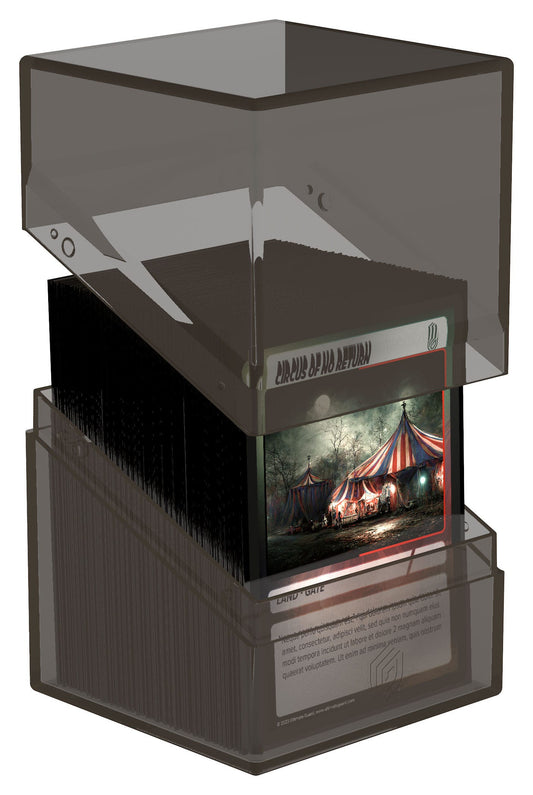 Ultimate Guard Boulder 100+ Clear - Onyx - Loaded Dice