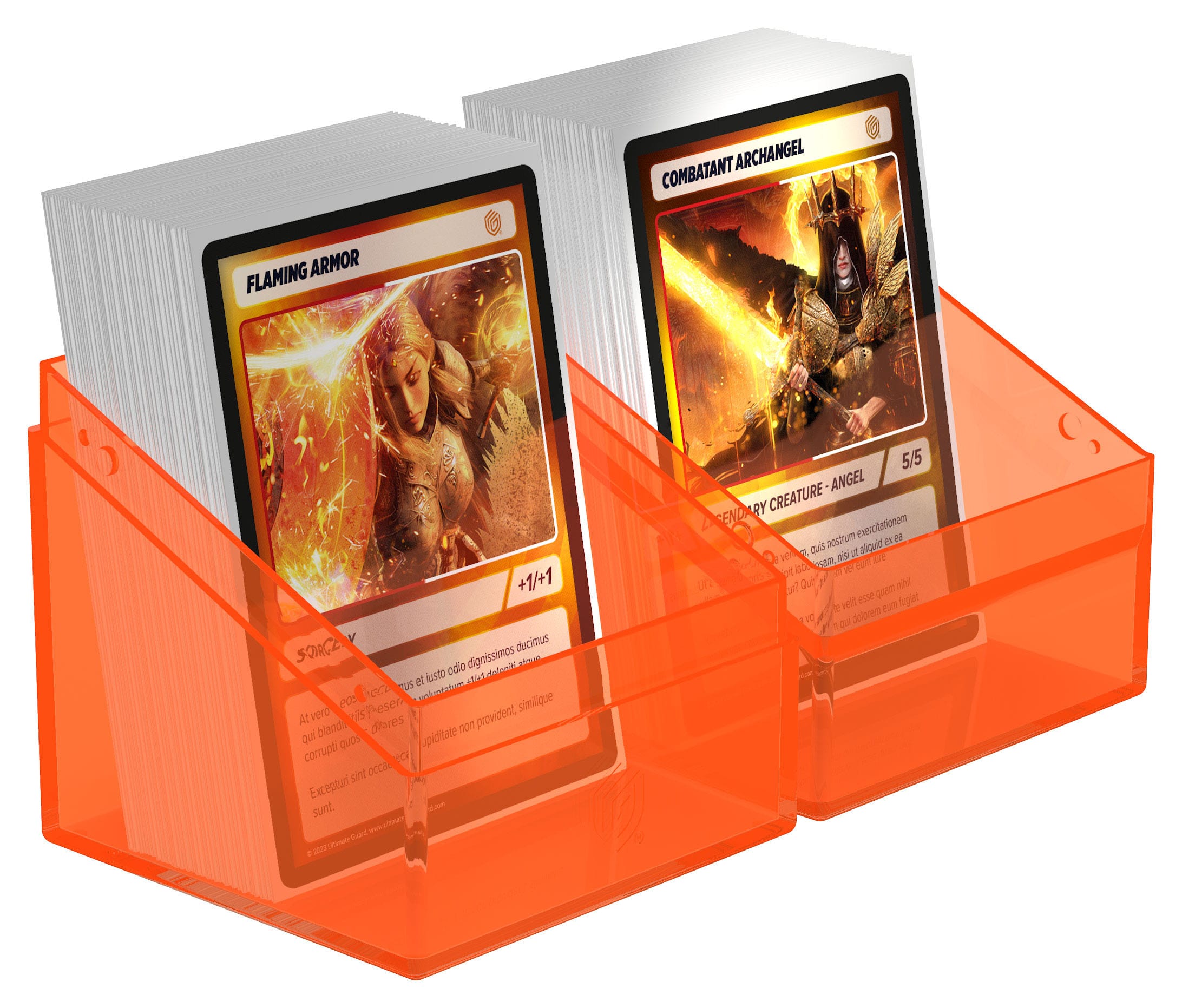 Ultimate Guard Boulder 100+ Clear - Poppy Topaz - Loaded Dice