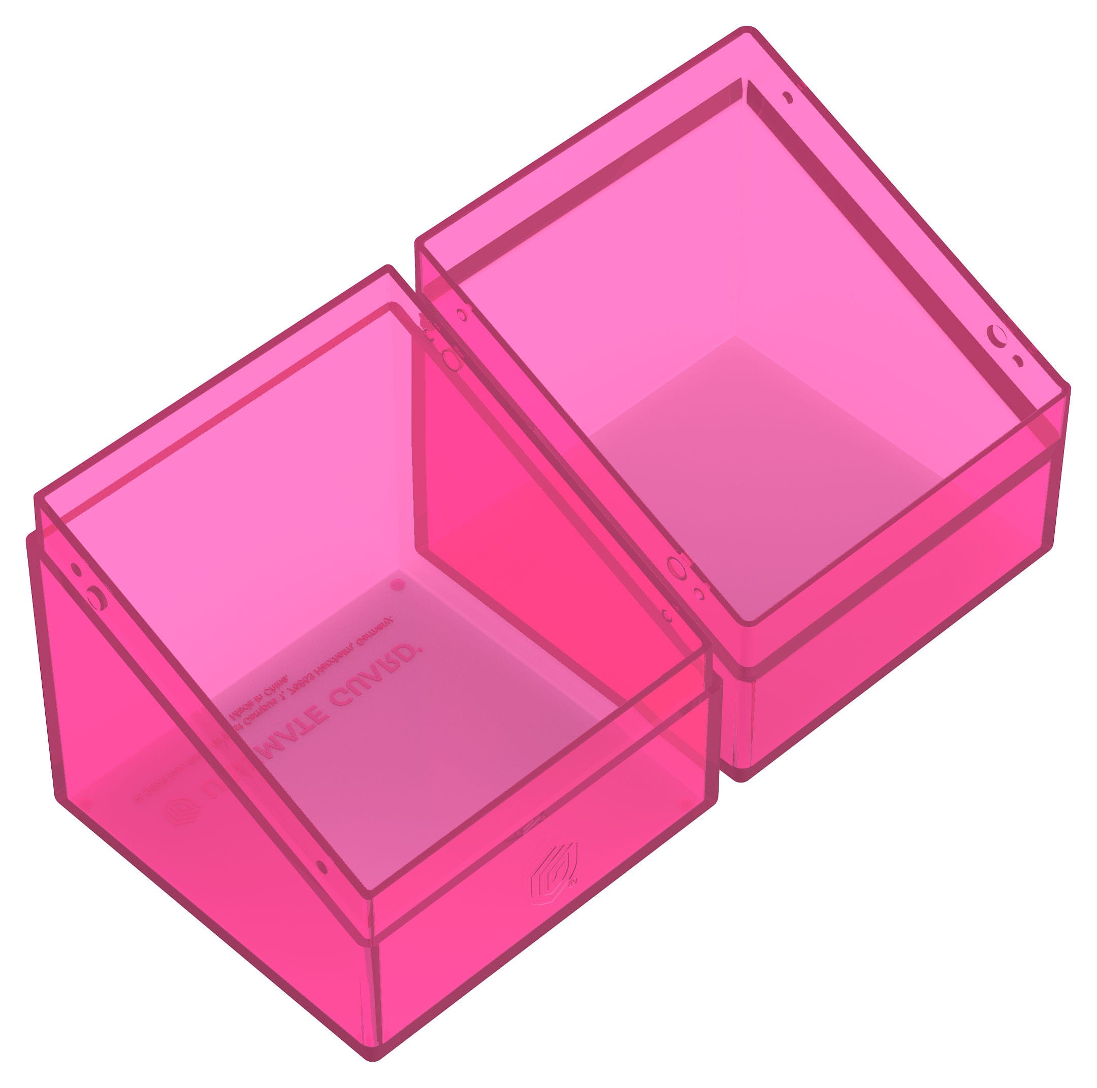 Ultimate Guard Boulder 100+ Clear - Rhodonite - Loaded Dice