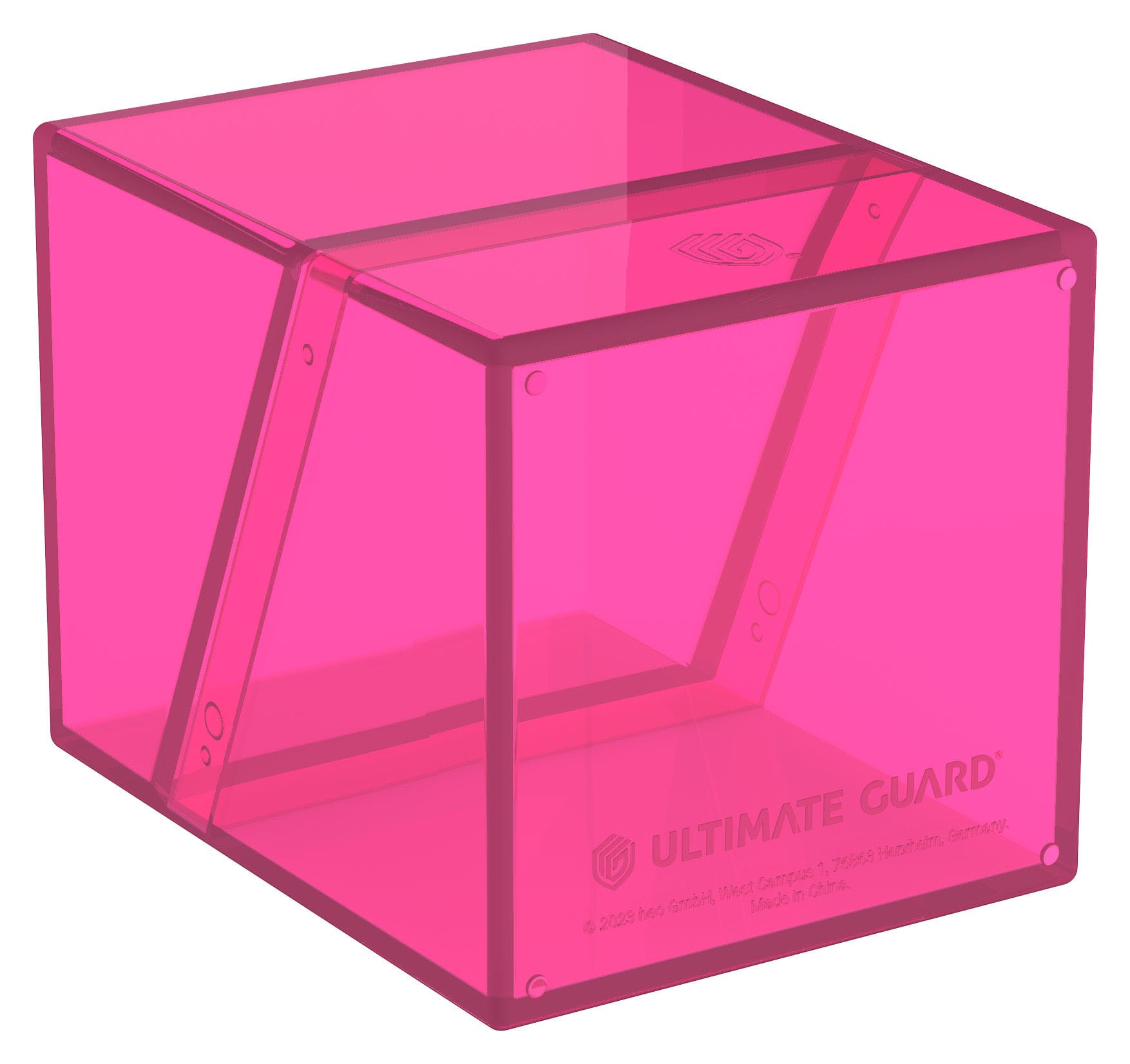 Ultimate Guard Boulder 100+ Clear - Rhodonite - Loaded Dice