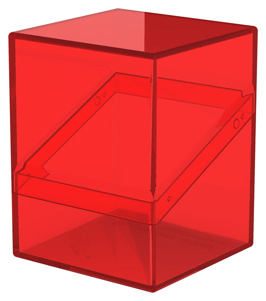 Ultimate Guard Boulder 100+ Clear - Ruby - Loaded Dice