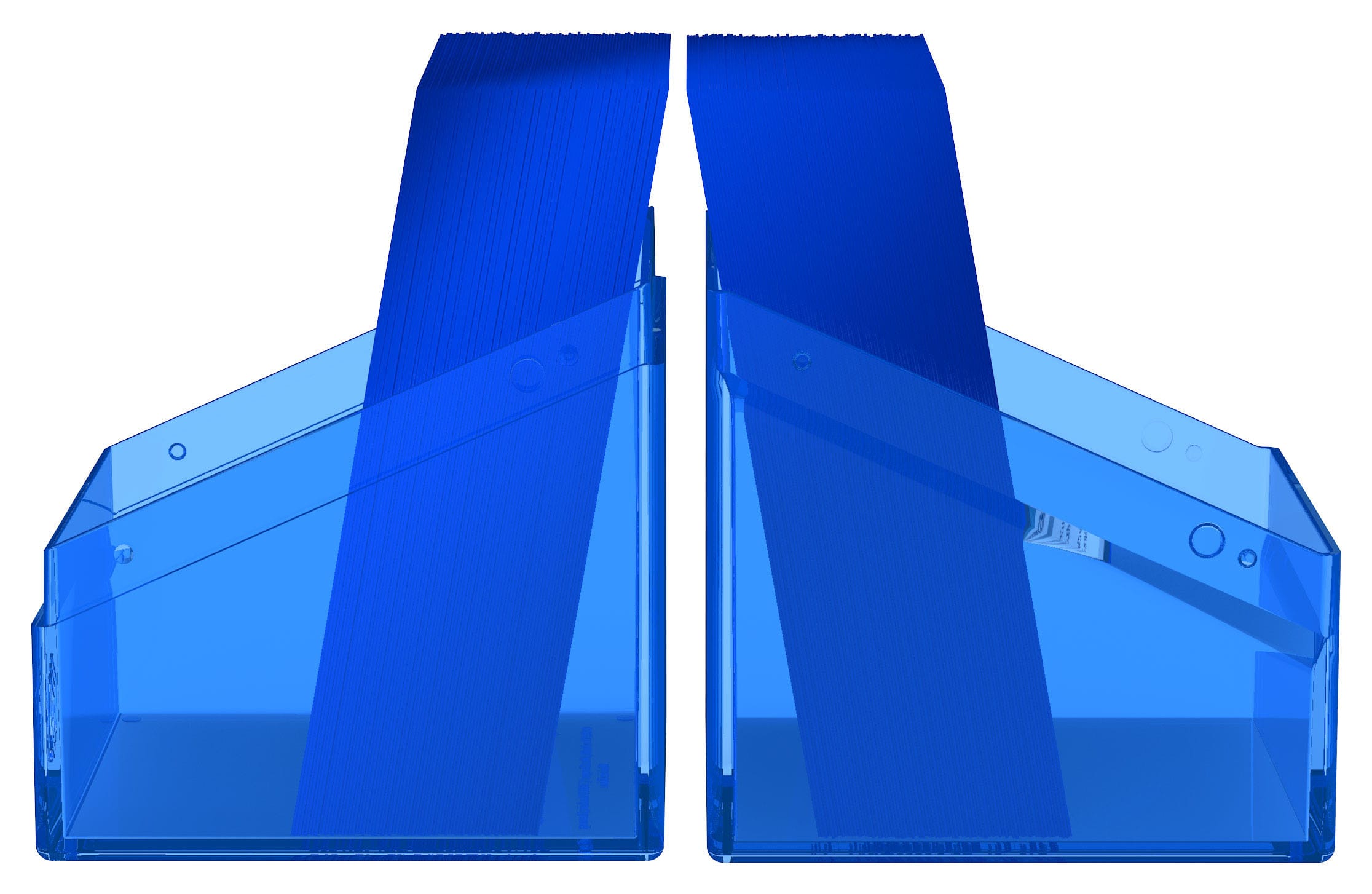 Ultimate Guard Boulder 100+ Clear - Sapphire - Loaded Dice