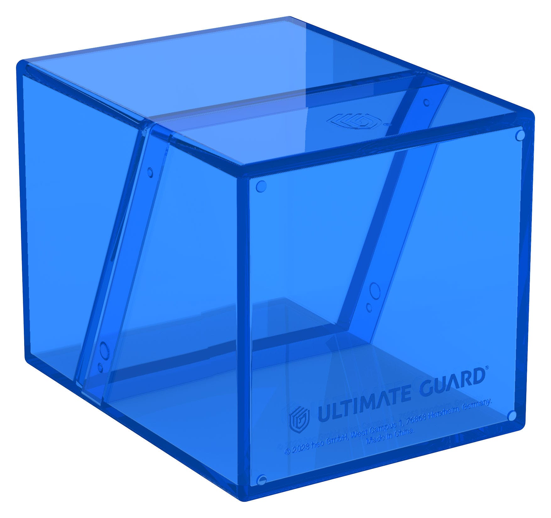 Ultimate Guard Boulder 100+ Clear - Sapphire - Loaded Dice