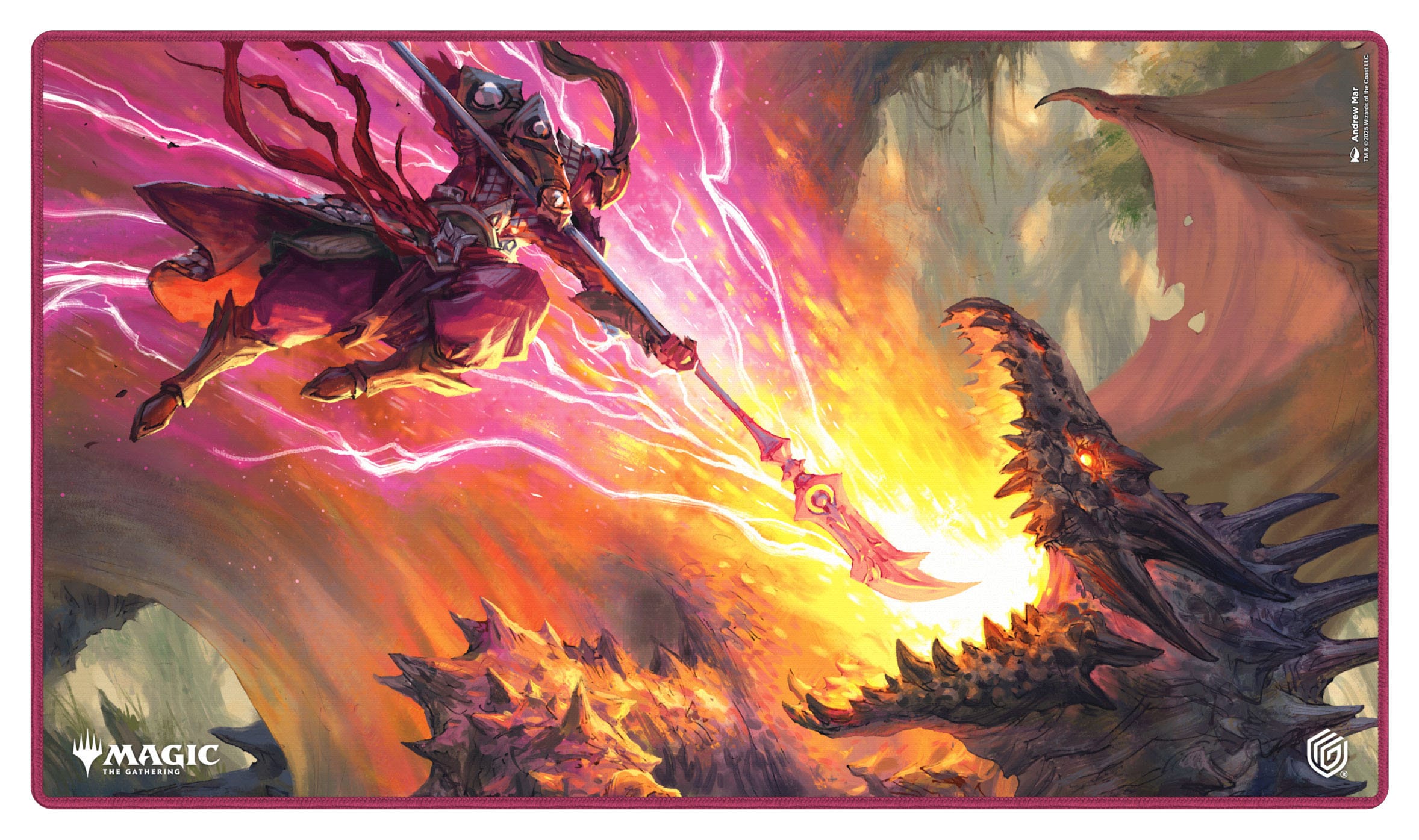 Ultimate Guard Play-Mat MTG "Tarkir: Dragonstorm" - Worthy Cost - Loaded Dice
