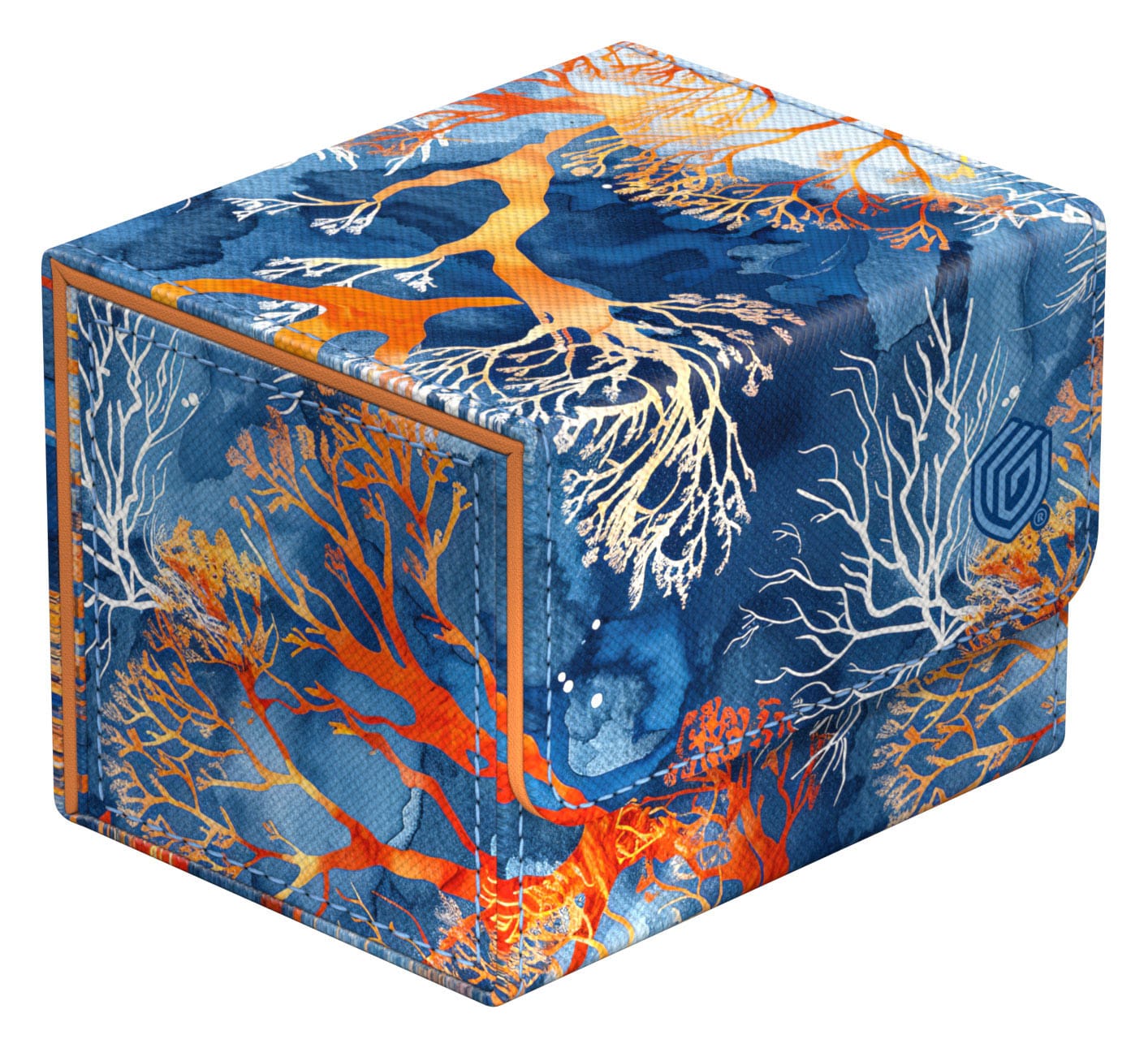 Ultimate Guard Sidewinder 100+ Xenoskin 2025 Exclusive "Coral Places" - Fiery Reef - Loaded Dice