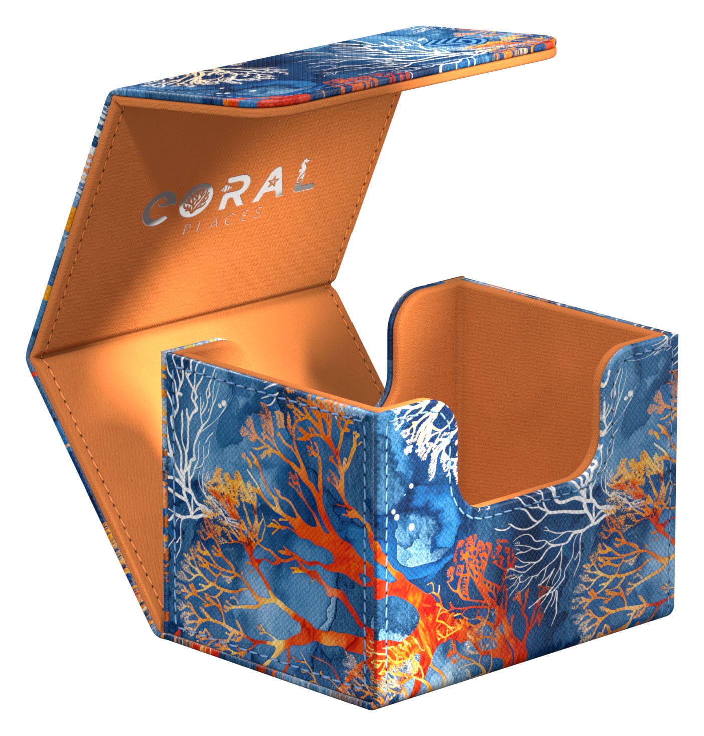 Ultimate Guard Sidewinder 100+ Xenoskin 2025 Exclusive "Coral Places" - Fiery Reef - Loaded Dice