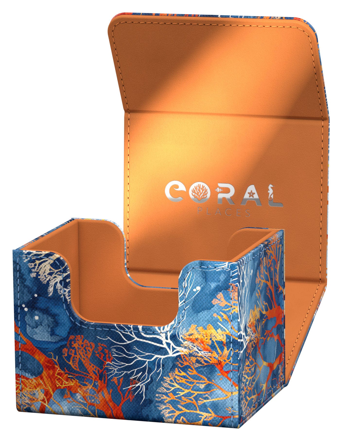 Ultimate Guard Sidewinder 100+ Xenoskin 2025 Exclusive "Coral Places" - Fiery Reef - Loaded Dice