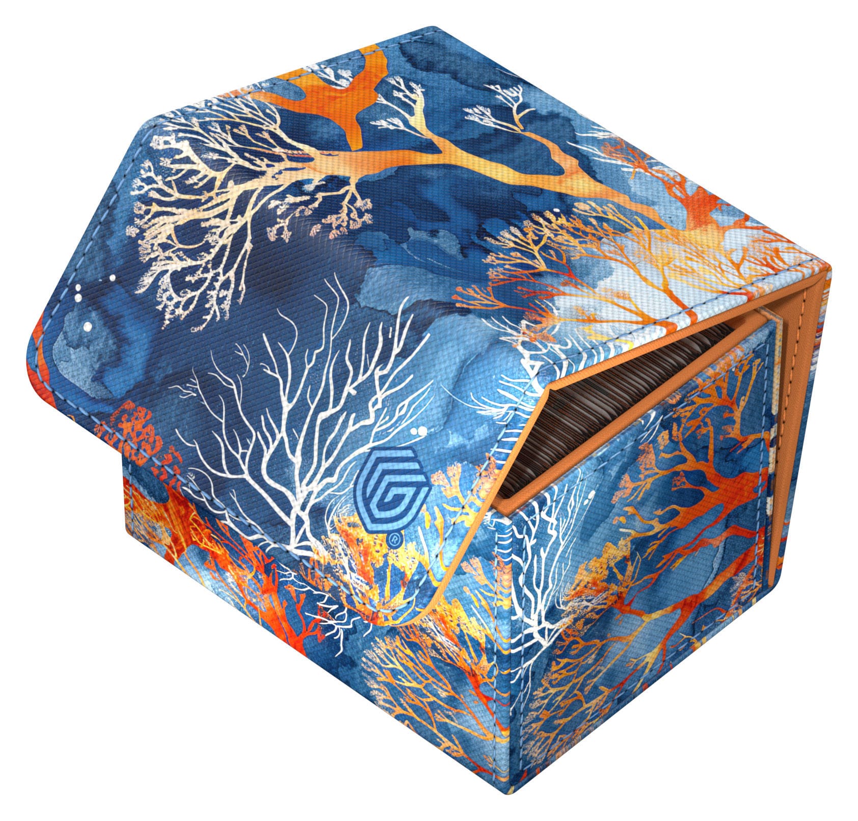 Ultimate Guard Sidewinder 100+ Xenoskin 2025 Exclusive "Coral Places" - Fiery Reef - Loaded Dice