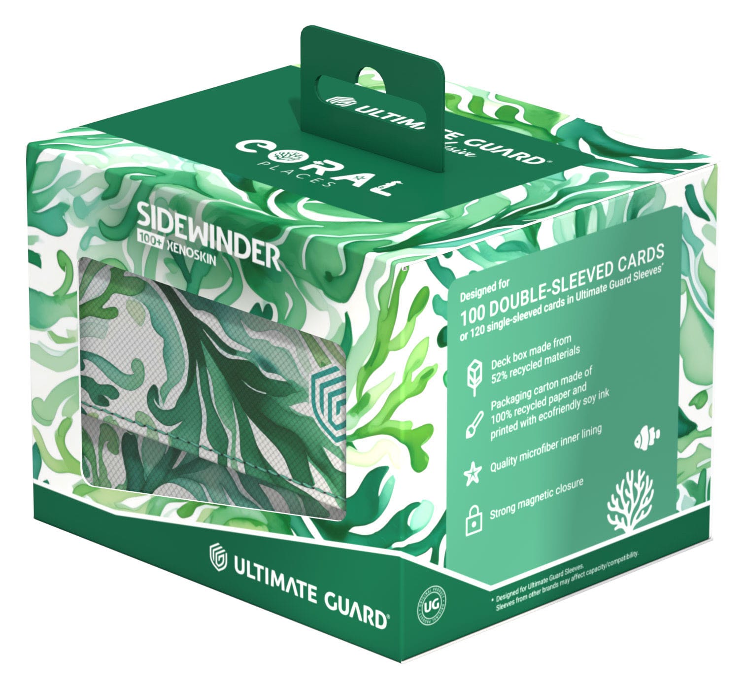 Ultimate Guard Sidewinder 100+ Xenoskin 2025 Exclusive "Coral Places" - Kelp Forest - Loaded Dice