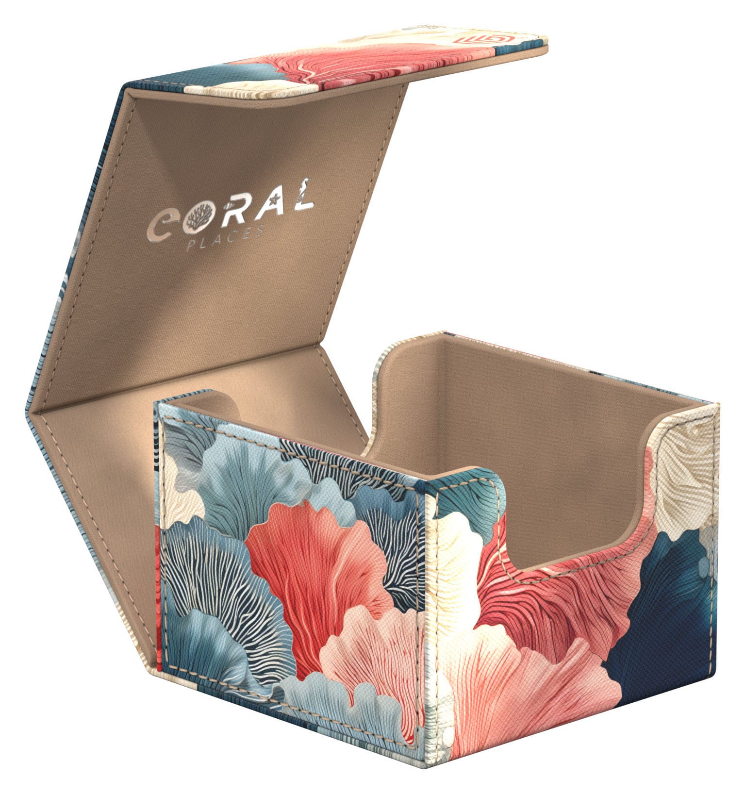 Ultimate Guard Sidewinder 133+ Xenoskin "Coral Places" - Reef Flowers - Loaded Dice