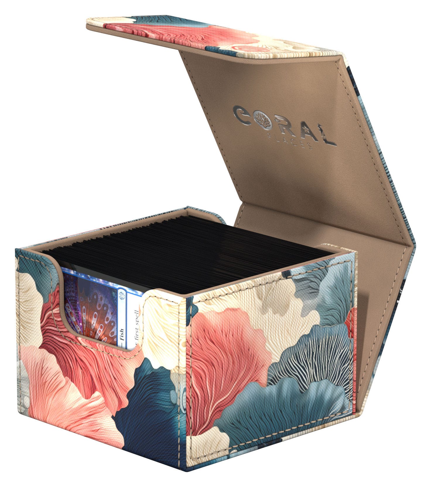 Ultimate Guard Sidewinder 133+ Xenoskin "Coral Places" - Reef Flowers - Loaded Dice