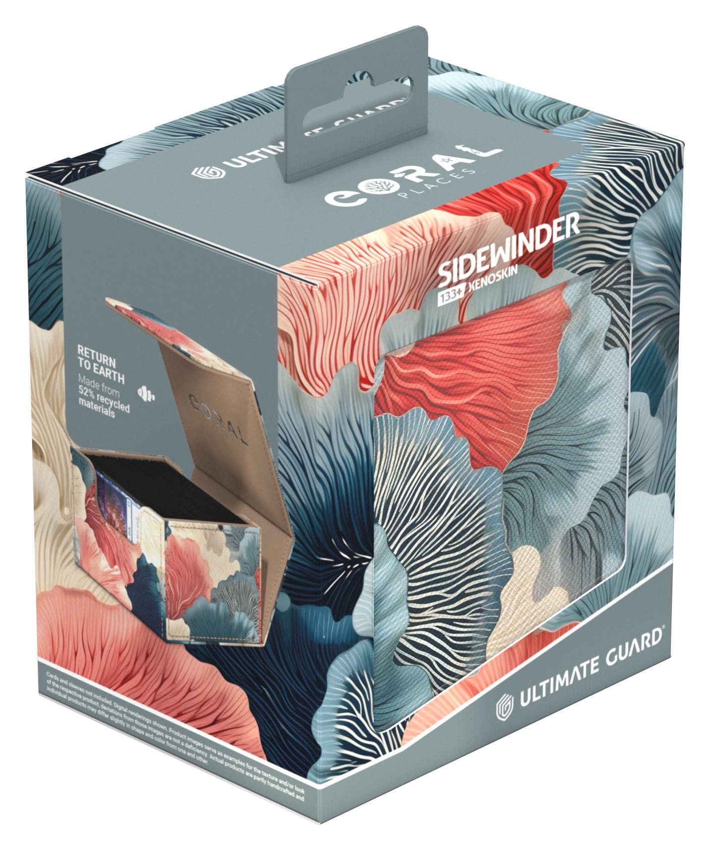 Ultimate Guard Sidewinder 133+ Xenoskin "Coral Places" - Reef Flowers - Loaded Dice