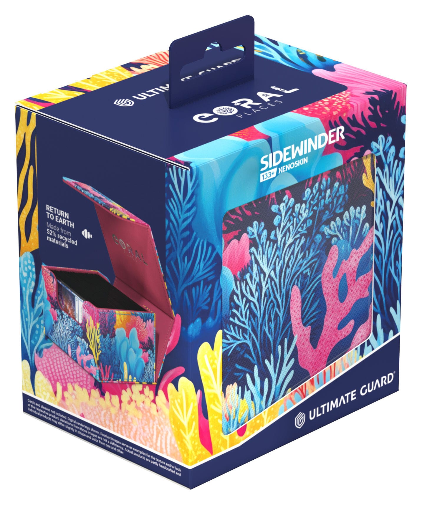 Ultimate Guard Sidewinder 133+ Xenoskin "Coral Places" - Coral Garden - Loaded Dice