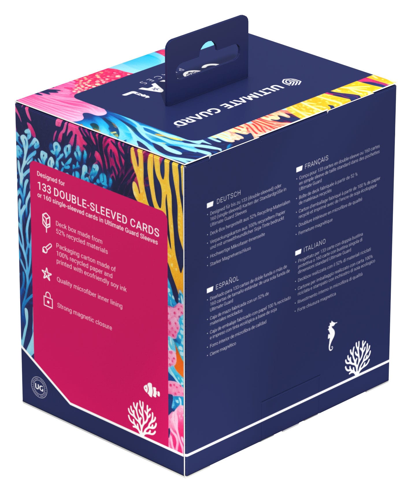 Ultimate Guard Sidewinder 133+ Xenoskin "Coral Places" - Coral Garden - Loaded Dice