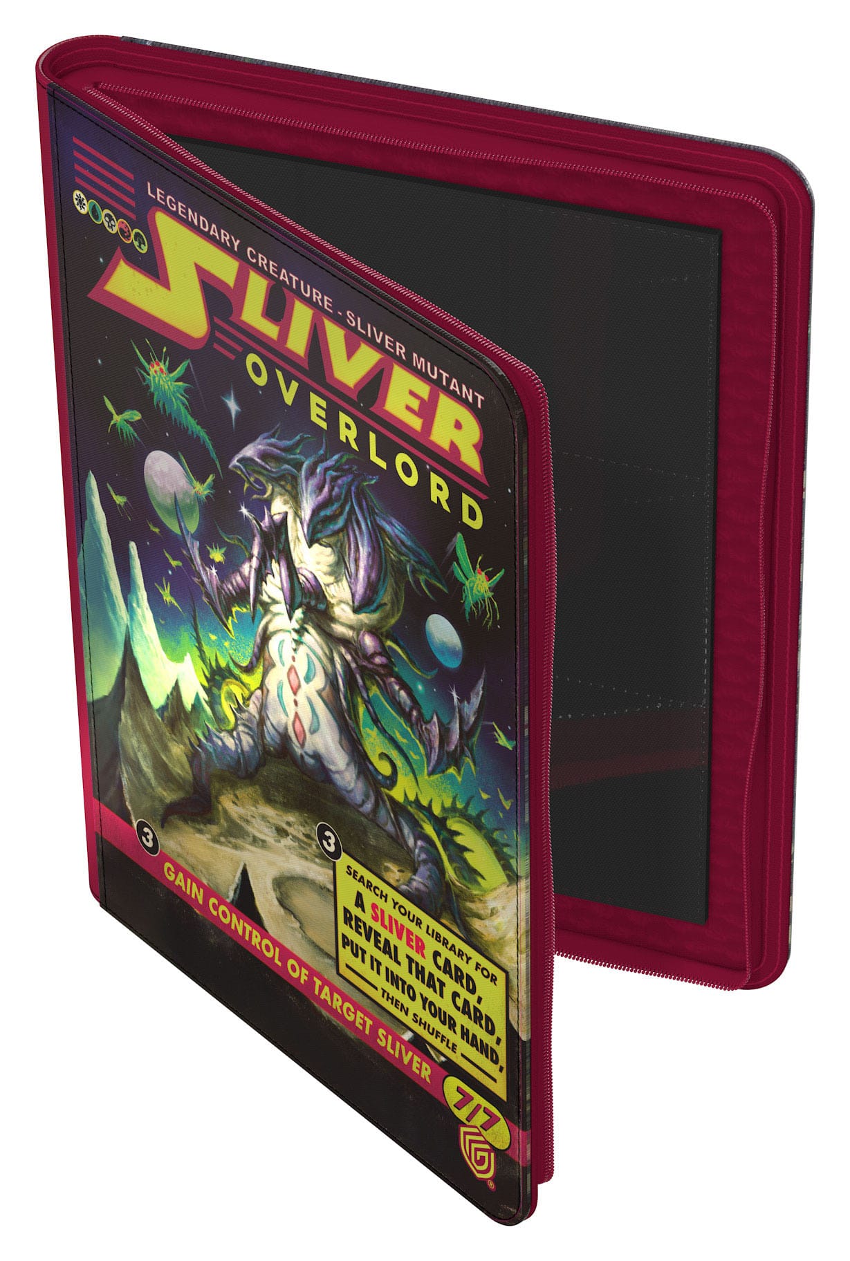 Ultimate Guard Zipfolio MTG "Edge of Eternities" - Sliver Overlord - Loaded Dice