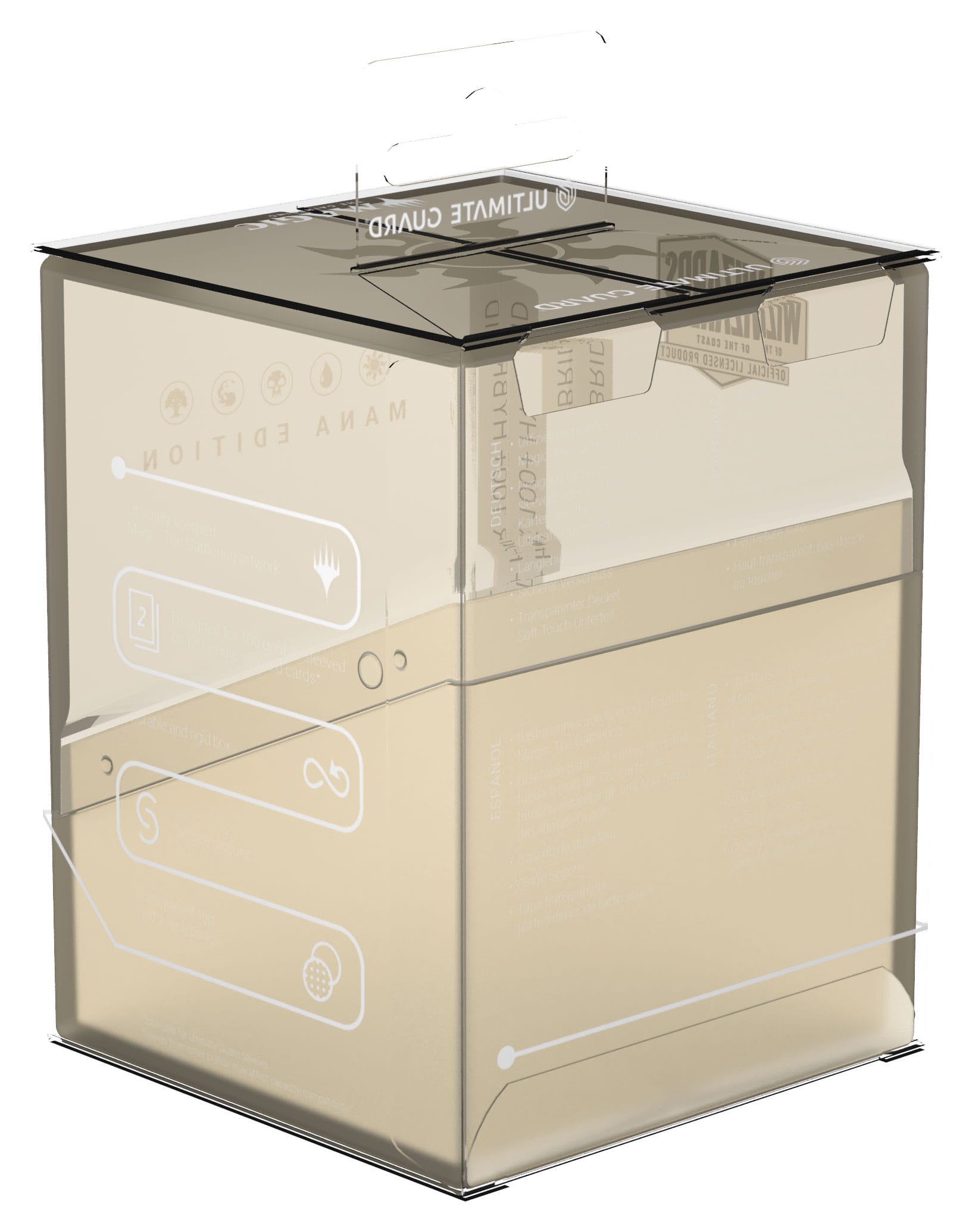 Ultimate Guard Boulder 100+ Hybrid MTG "Mana Edition" - Plains - Loaded Dice