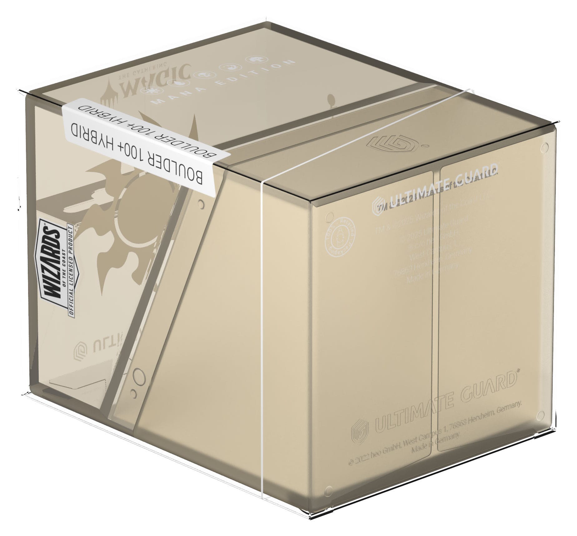 Ultimate Guard Boulder 100+ Hybrid MTG "Mana Edition" - Plains - Loaded Dice