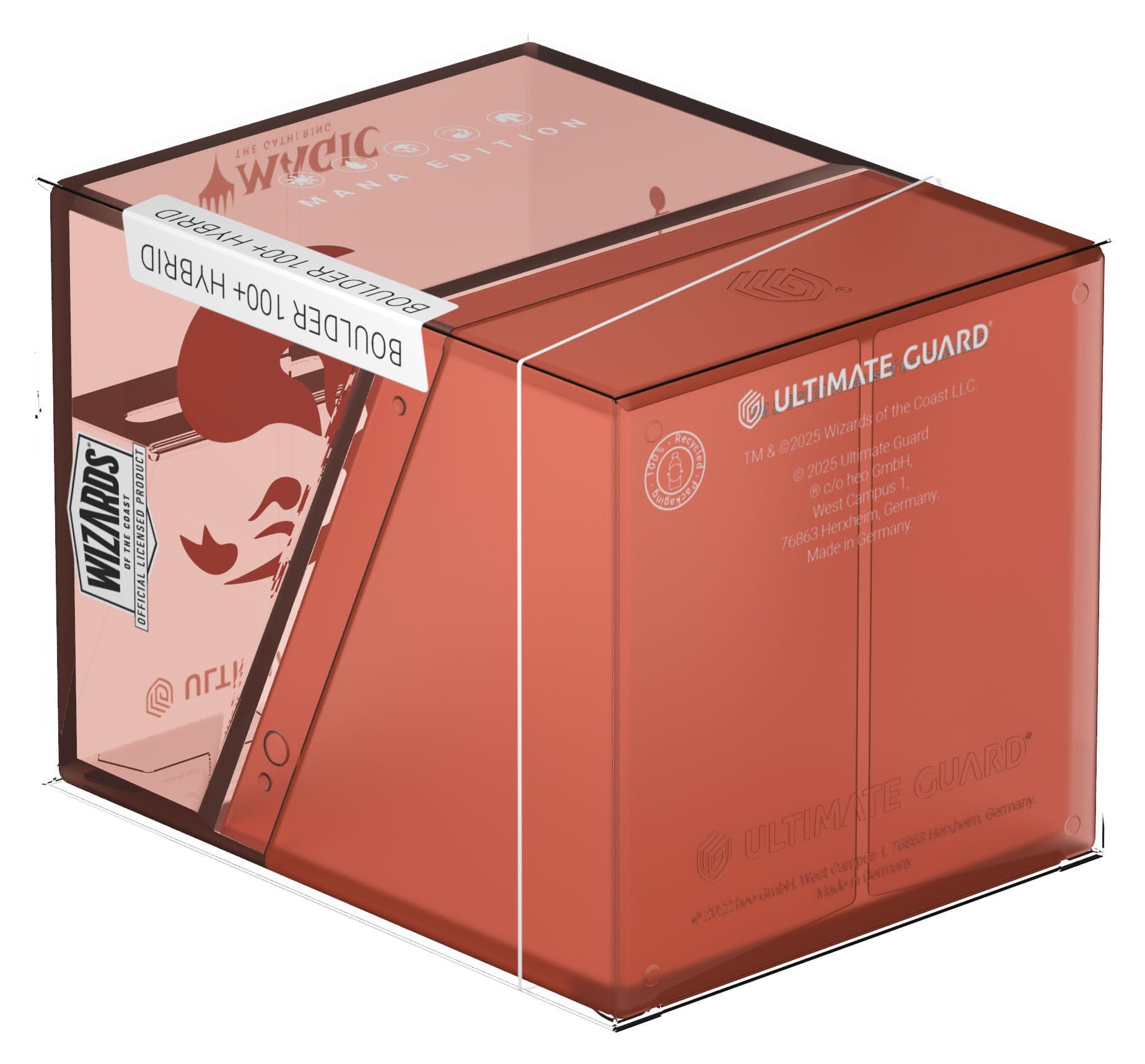 Ultimate Guard Boulder 100+ MTG "Mana Edition" - Mountain - Loaded Dice