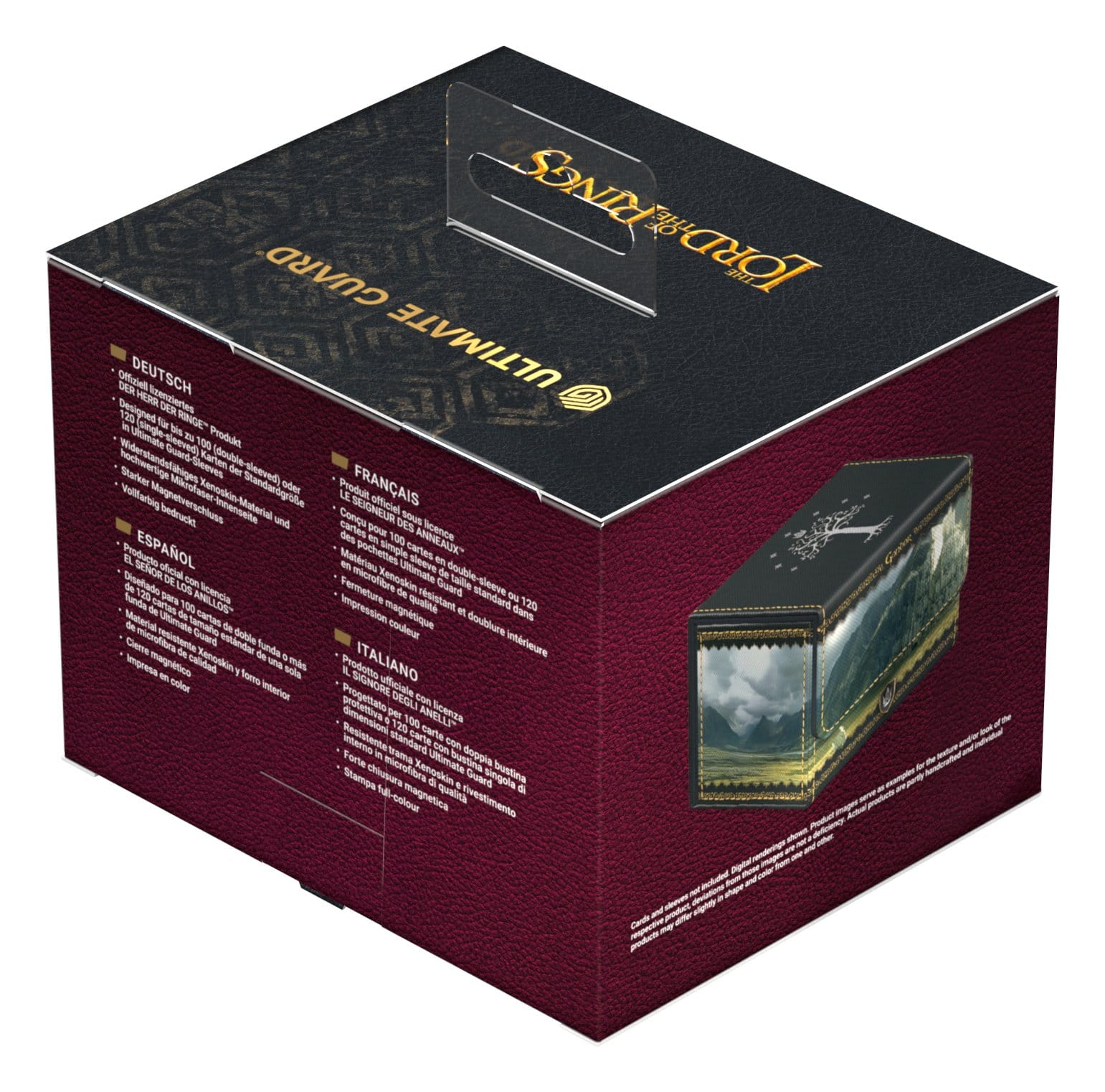 Ultimate Guard Sidewinder 100+ Xenoskin The Lord of the Rings™ "Places of Middle-earth" - Gondor - Loaded Dice