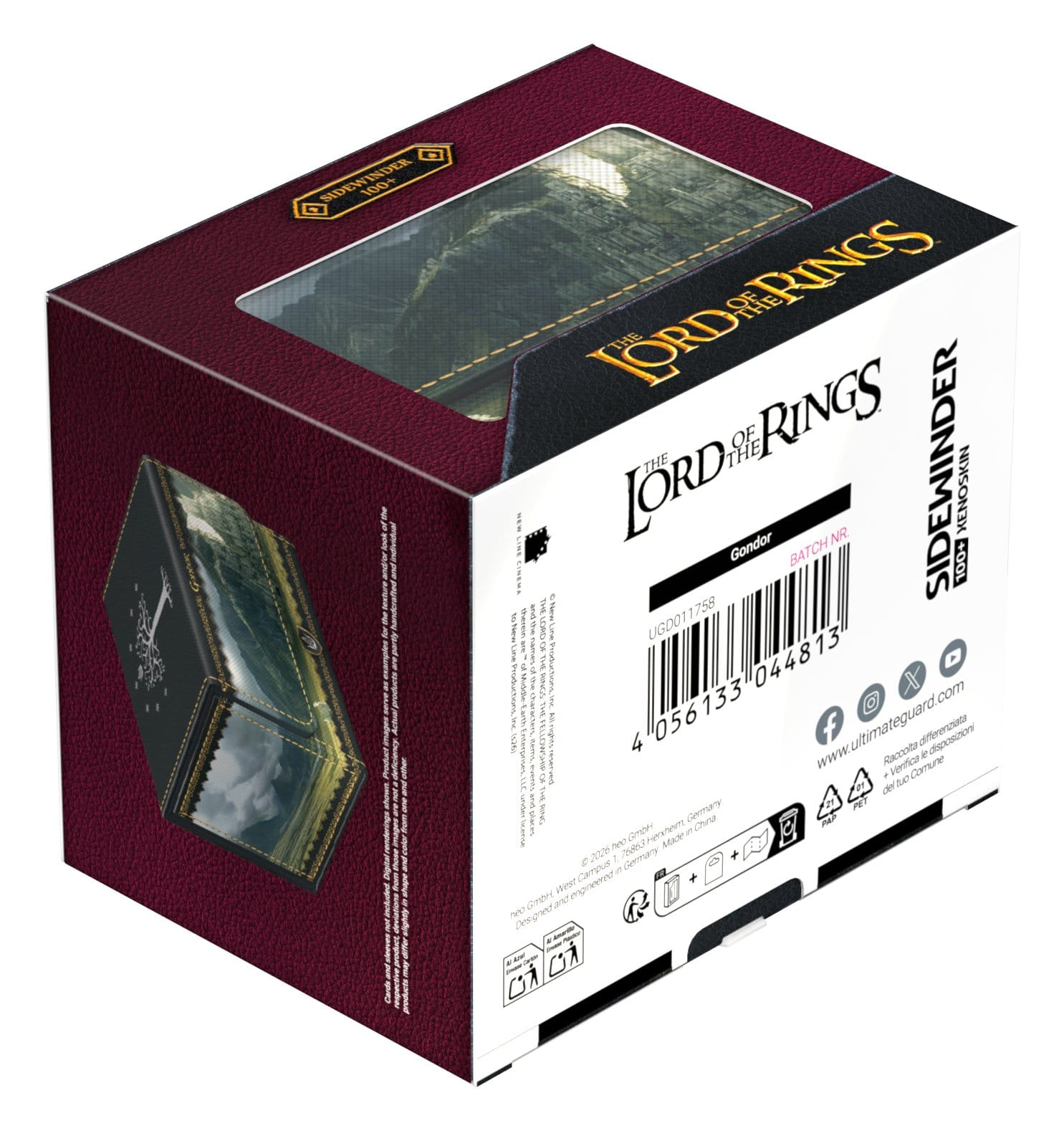Ultimate Guard Sidewinder 100+ Xenoskin The Lord of the Rings™ "Places of Middle-earth" - Gondor - Loaded Dice