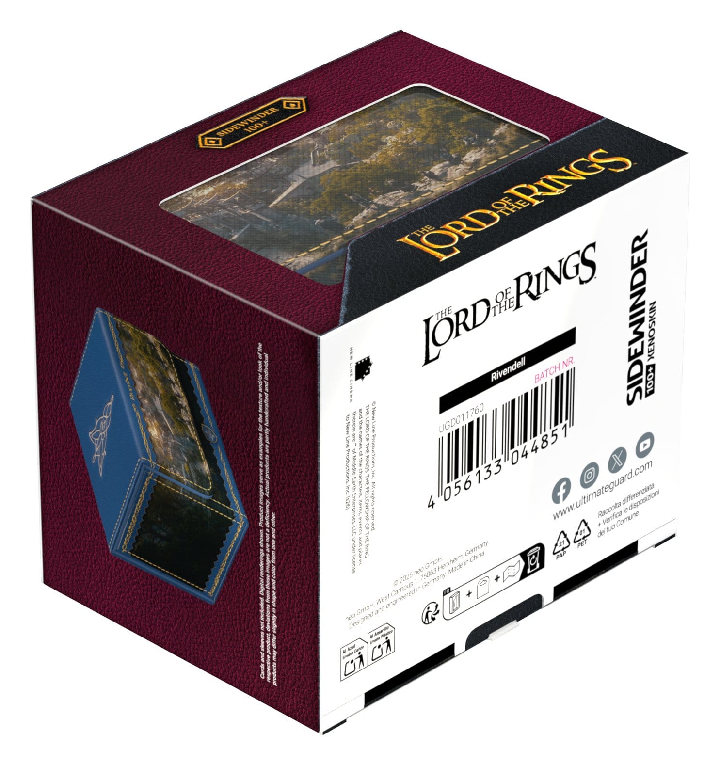 Ultimate Guard Sidewinder 100+ Xenoskin The Lord of the Rings™ "Places of Middle-earth" - Rivendell - Loaded Dice