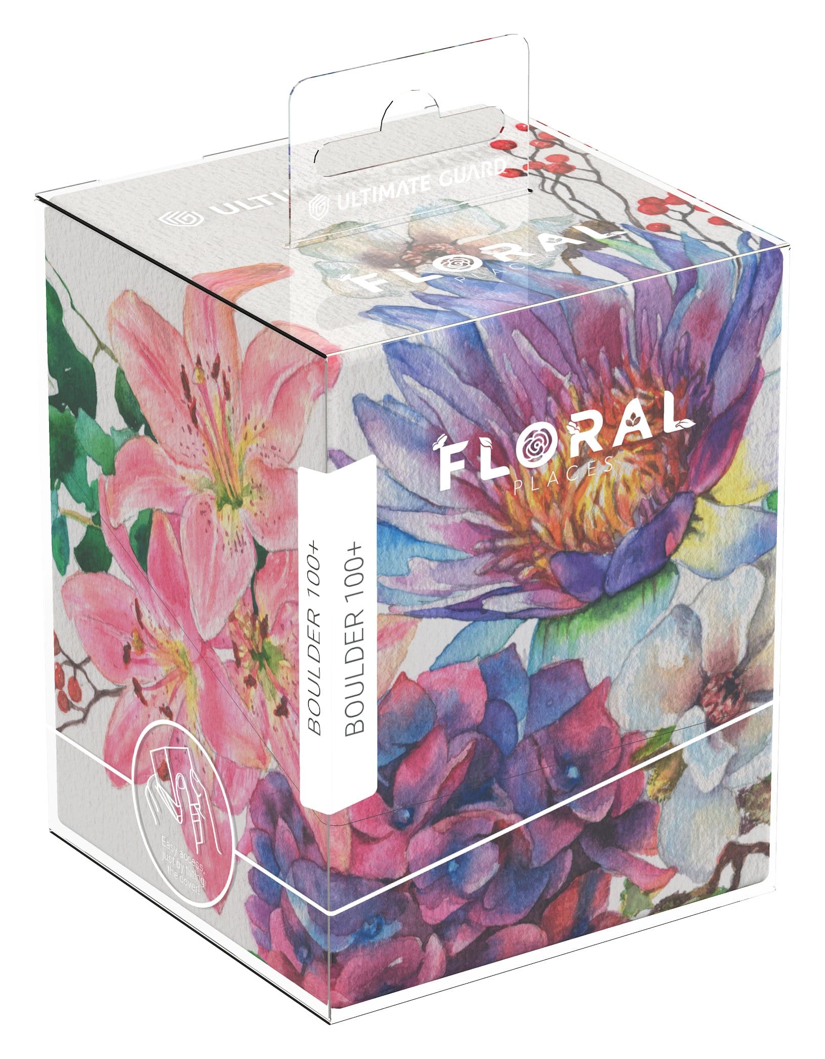 Ultimate Guard RTE Boulder 100+ Floral Places - Lotus Bloom - Loaded Dice