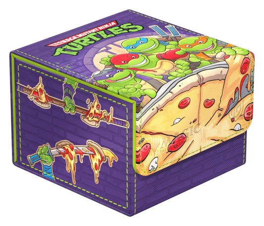 Ultimate Guard Sidewinder 133+ Xenoskin MTG | TMNT - Pizza Box - Loaded Dice