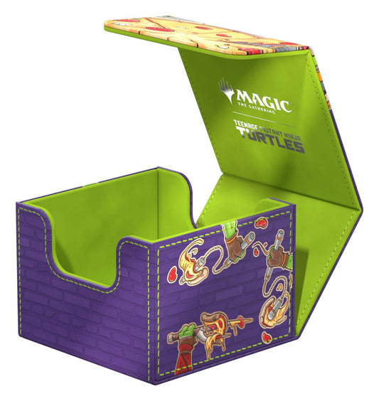 Ultimate Guard Sidewinder 133+ Xenoskin MTG | TMNT - Pizza Box - Loaded Dice