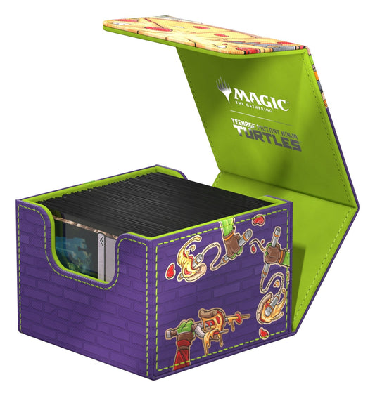 Ultimate Guard Sidewinder 133+ Xenoskin MTG | TMNT - Pizza Box - Loaded Dice