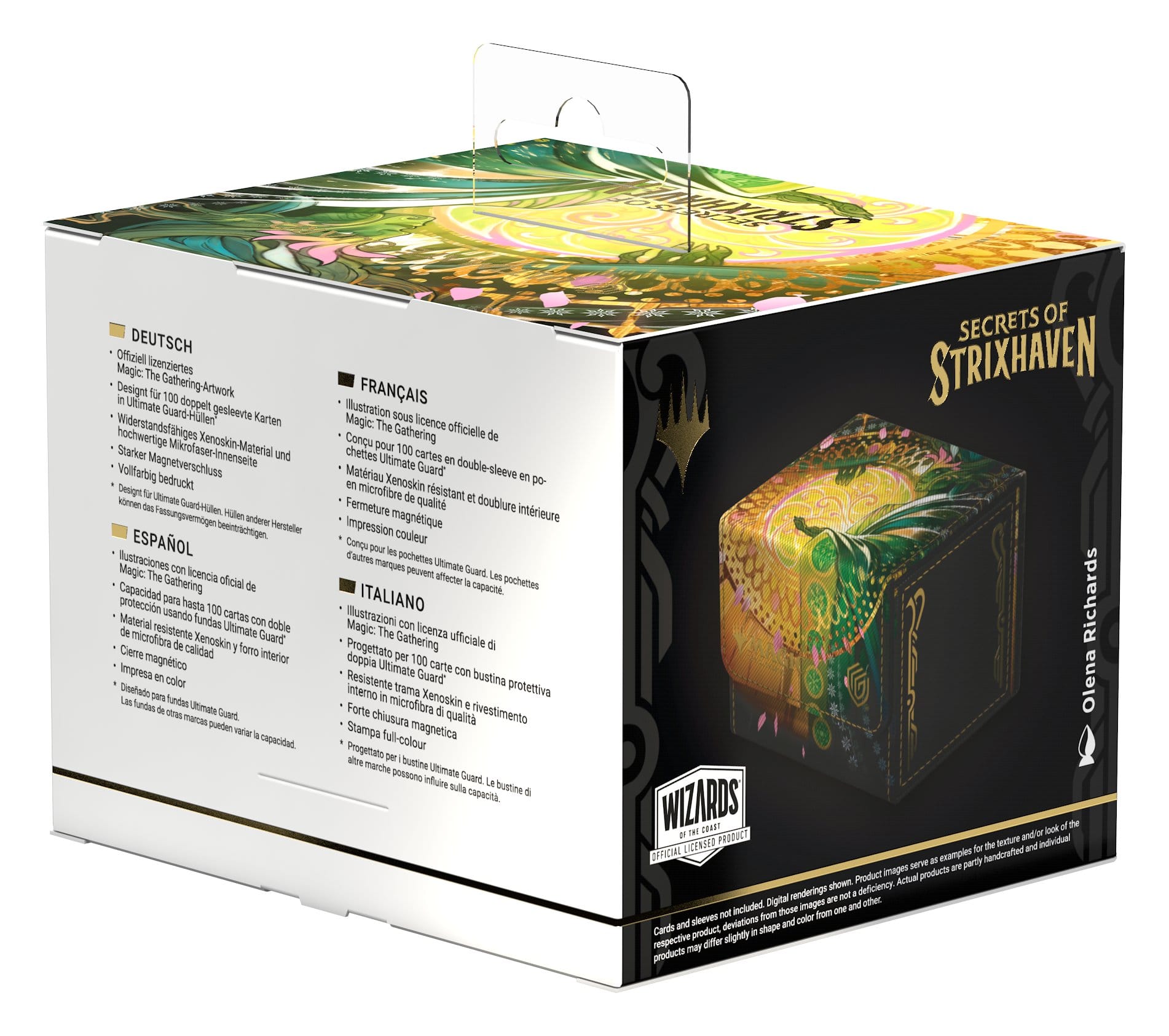 Ultimate Guard Sidewinder 100+ Xenoskin MTG "Secrets of Strixhaven" - Veil of Summer - Loaded Dice
