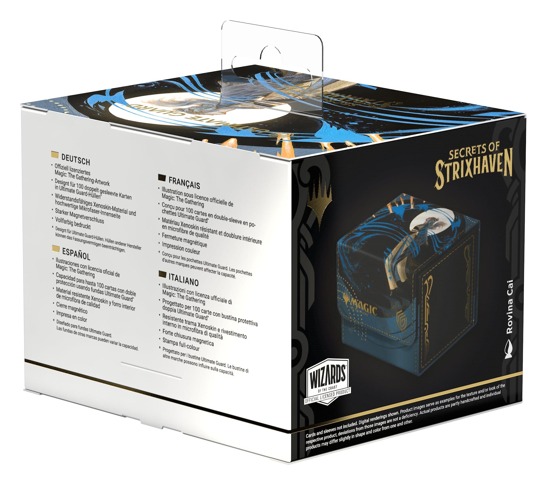 Ultimate Guard Sidewinder 100+ Xenoskin MTG "Secrets of Strixhaven" - Force of Will - Loaded Dice
