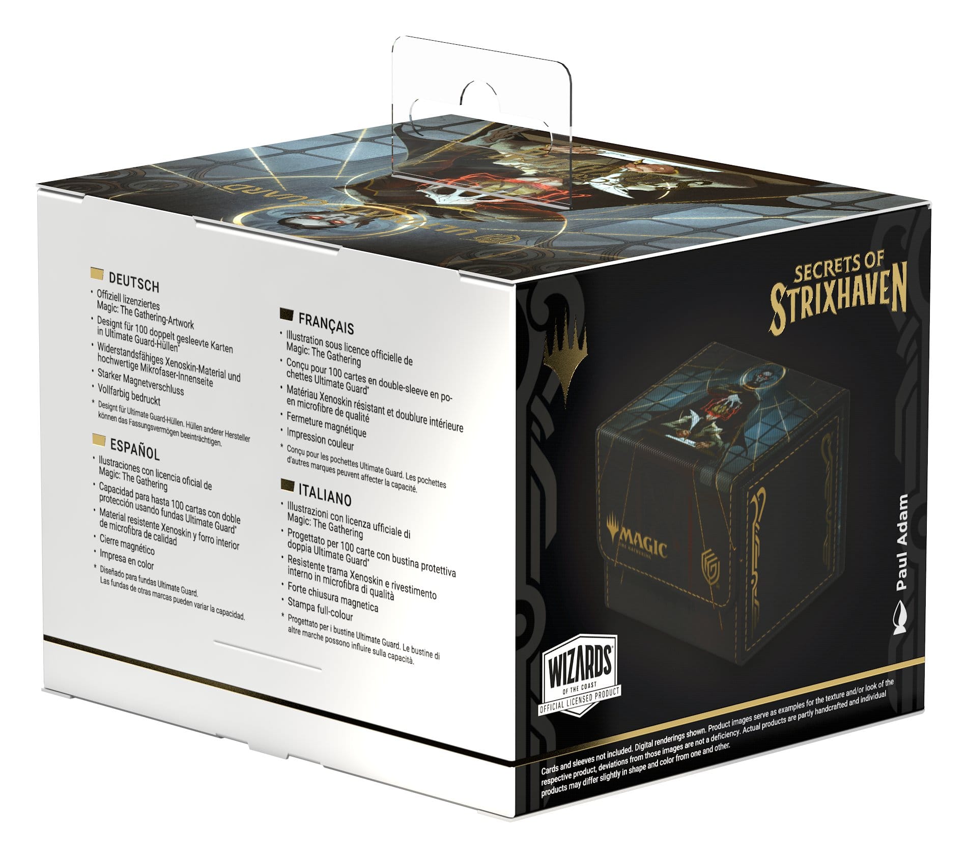 Ultimate Guard Sidewinder 100+ Xenoskin MTG "Secrets of Strixhaven" - Vampiric Tutor - Loaded Dice