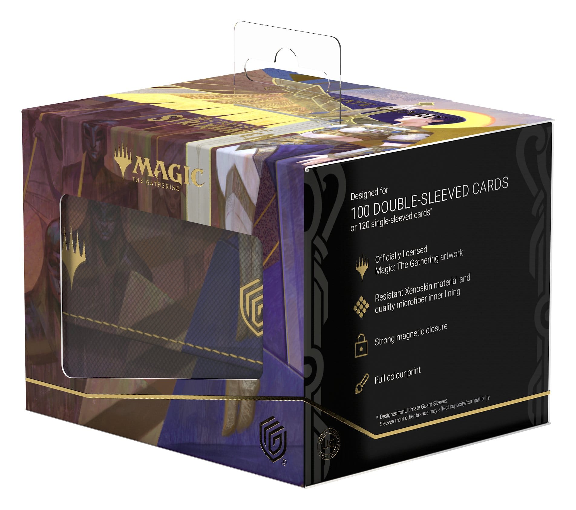 Ultimate Guard Sidewinder 100+ Xenoskin MTG "Secrets of Strixhaven" - Akroma's Will - Loaded Dice