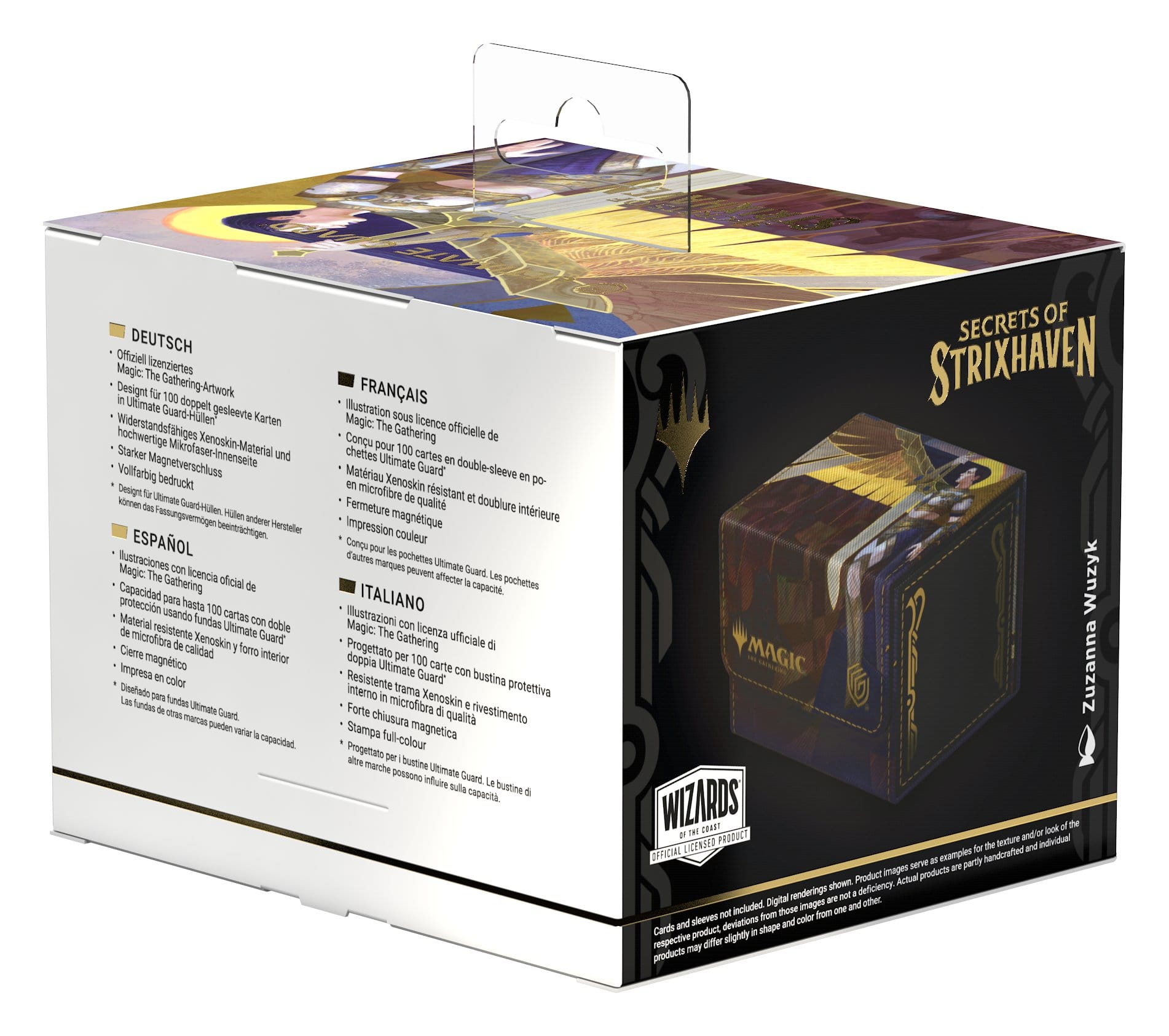 Ultimate Guard Sidewinder 100+ Xenoskin MTG "Secrets of Strixhaven" - Akroma's Will - Loaded Dice