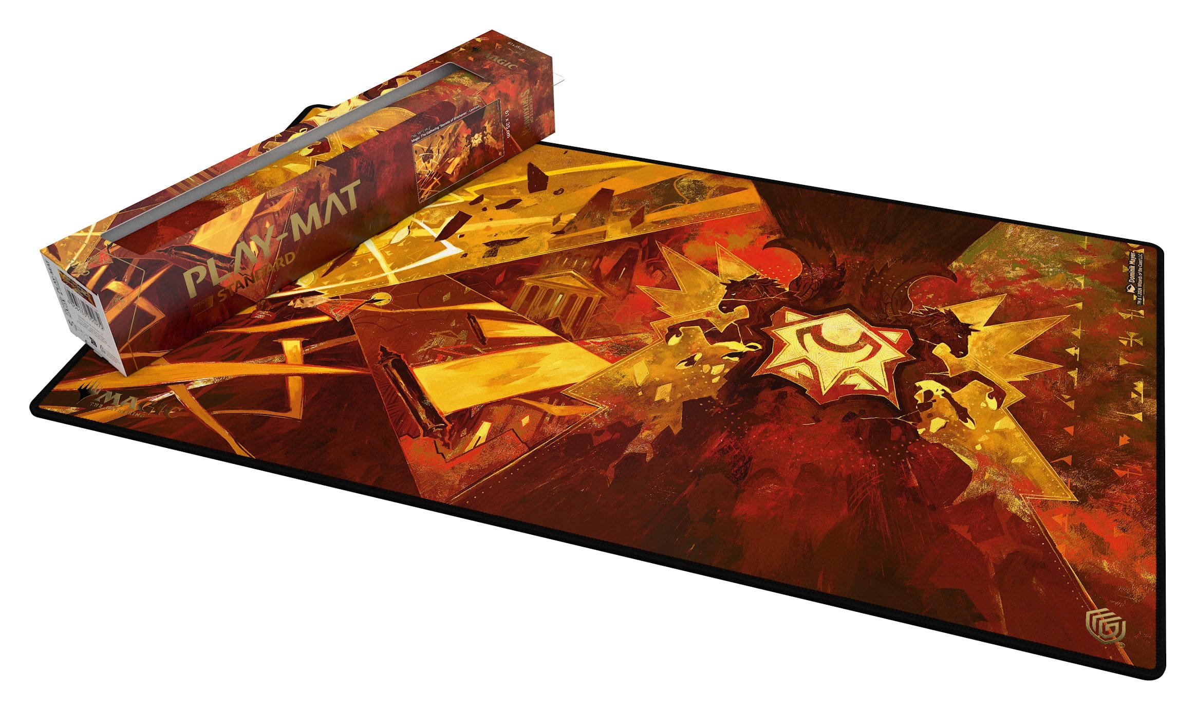 Ultimate Guard Play-Mat Magic: The Gathering "Secrets of Strixhaven" - Lorehold - Loaded Dice