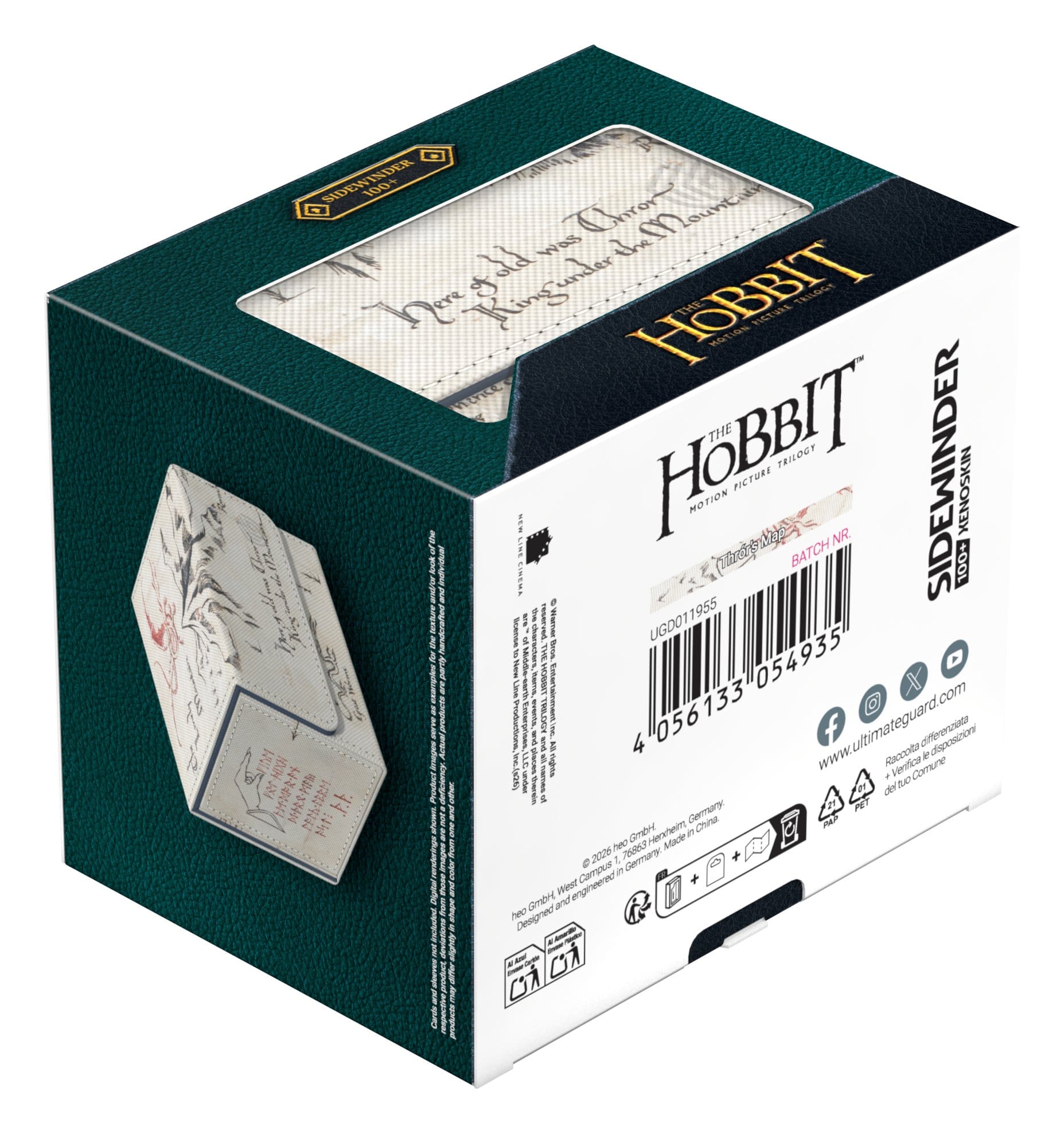 Ultimate Guard Sidewinder 100 Xenoskin The Hobbit™ - Thrór's Map