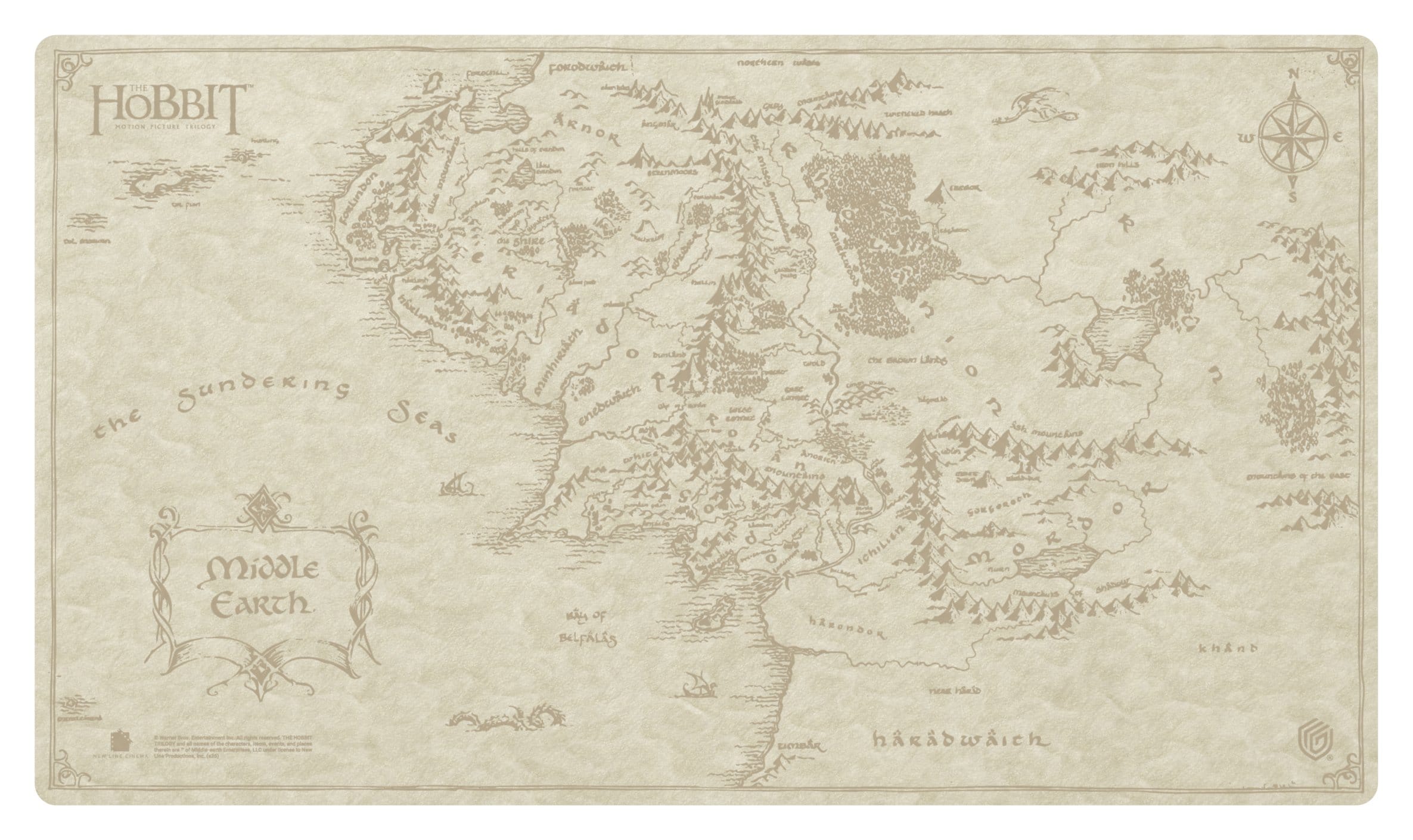 Ultimate Guard Play-Mat Sophoskin The Hobbit™ - Middle-earth