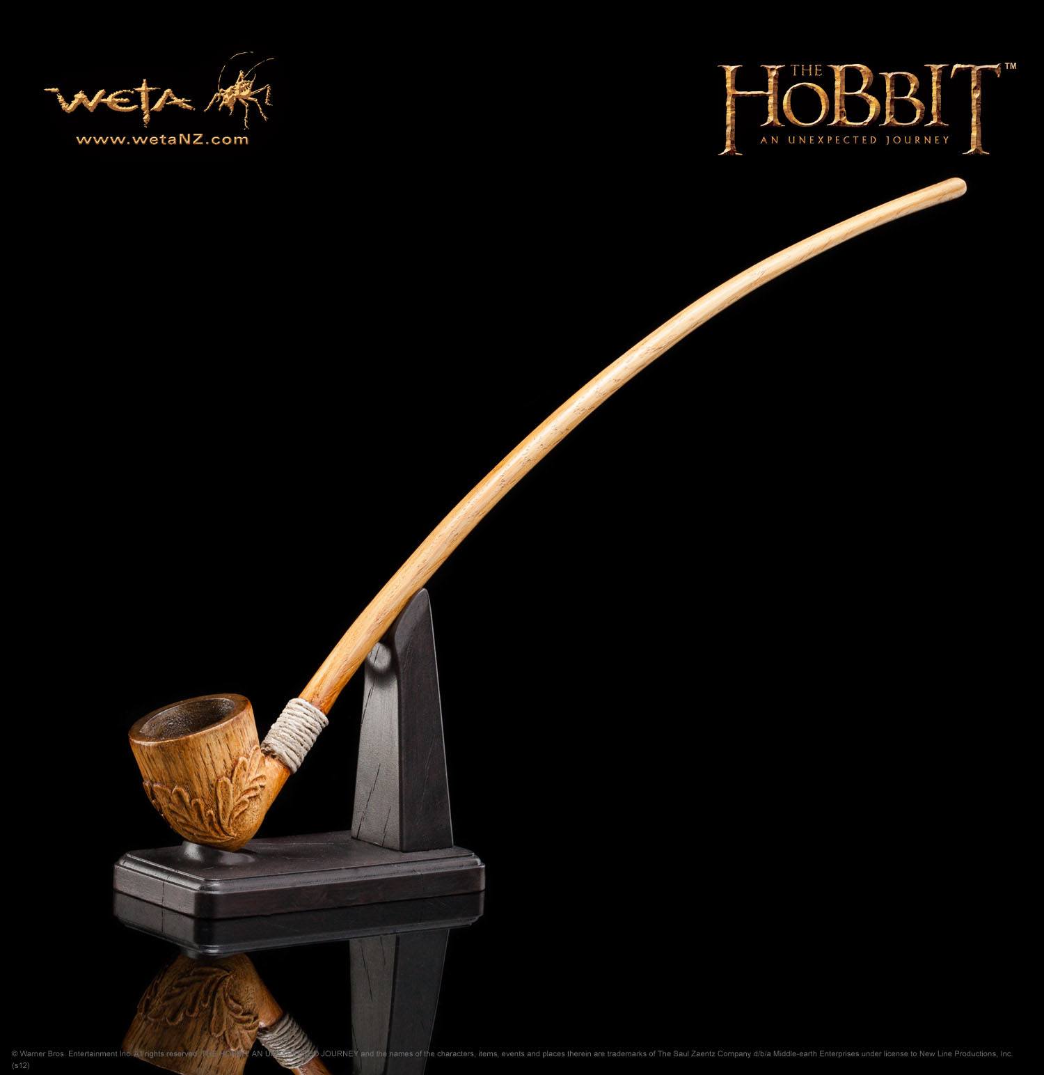 The Hobbit An Unexpected Journey Replica 1/1 The Pipe of Bilbo Baggins 35 cm ETA Apr 2026 - Loaded Dice