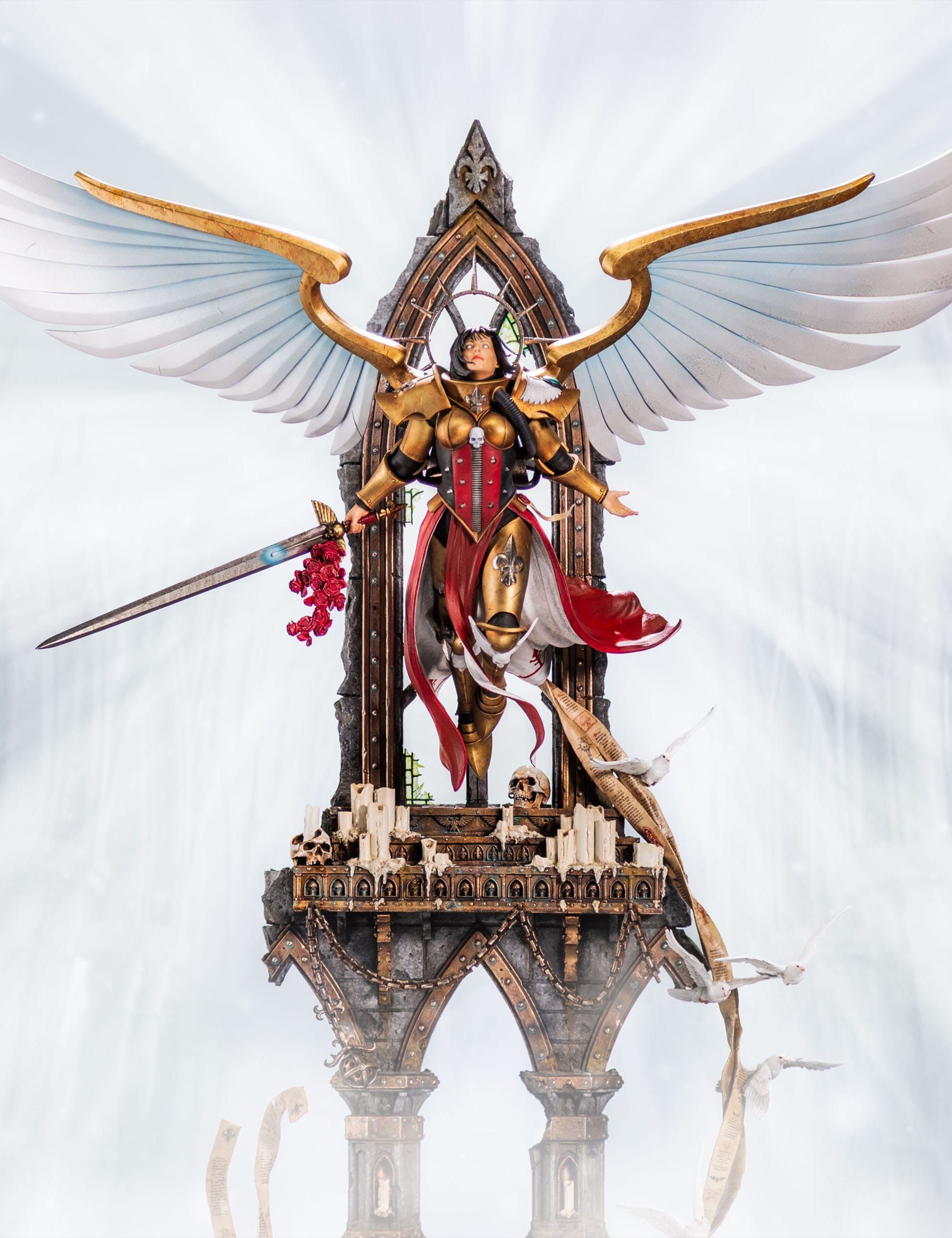 Warhammer 40,000 Statue 1/6 Celestine the Living Saint Limited Edition 96 cm - Loaded Dice