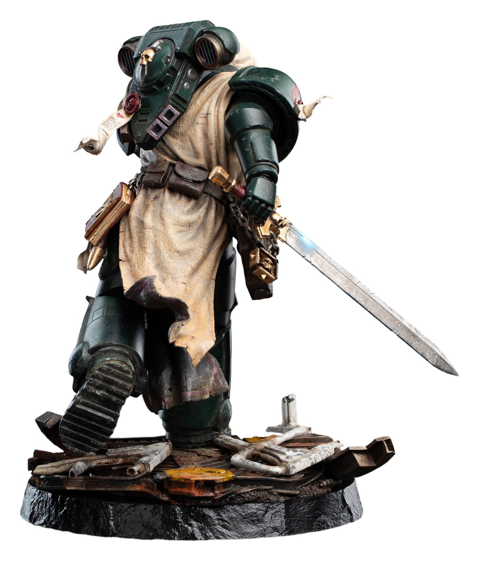 Warhammer 40,000 Statue 1/10 Dark Angels Veteran 31cm ETA Jun 2027