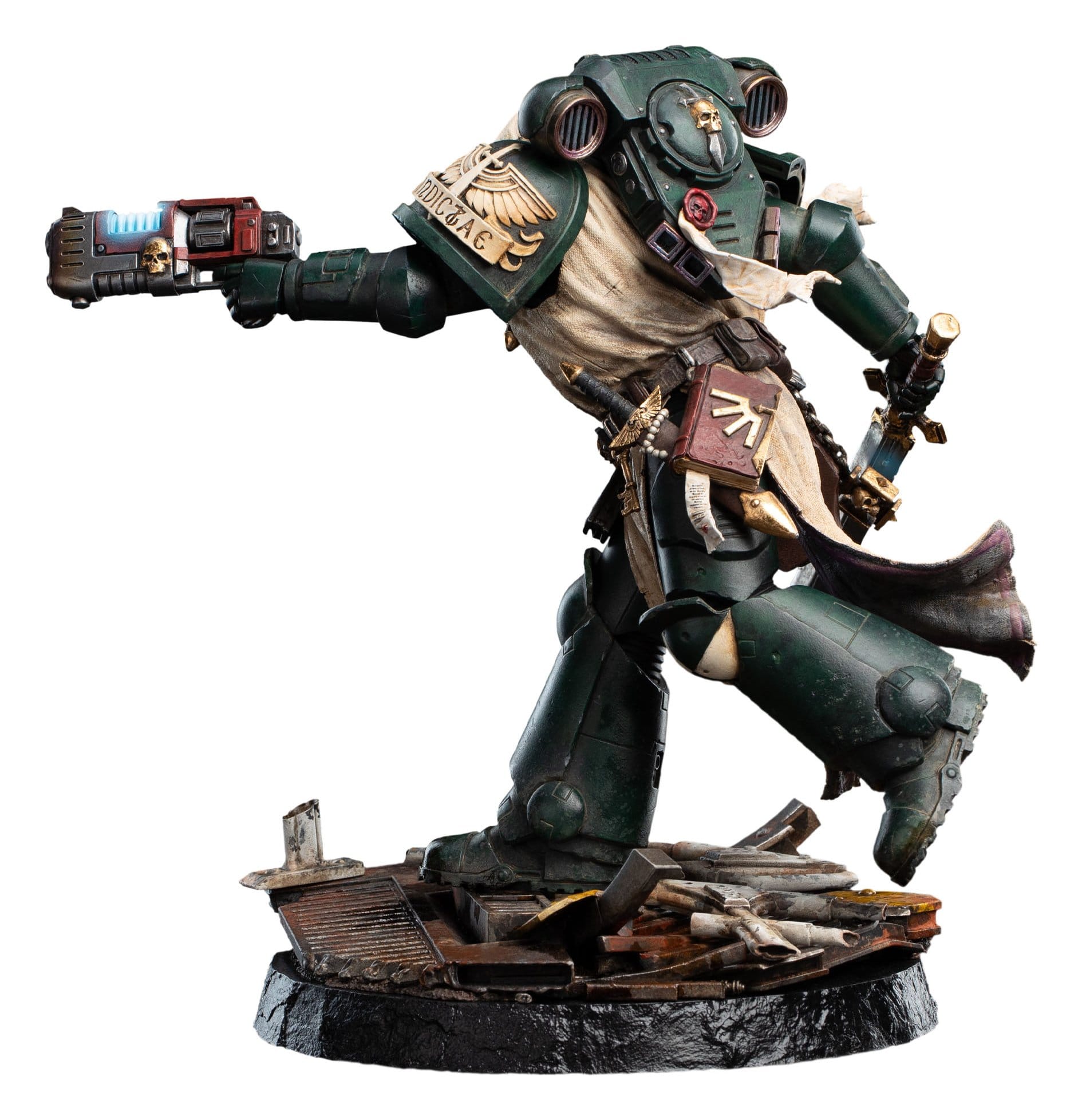Warhammer 40,000 Statue 1/10 Dark Angels Veteran 31cm ETA Jun 2027
