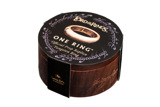 Lord of the Rings Tungsten Ring The One Ring (gold plated) - Loaded Dice