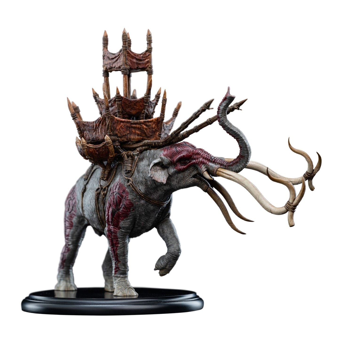 Lord of the Rings Mini Statue Mumak in Battle 17 cm - Loaded Dice