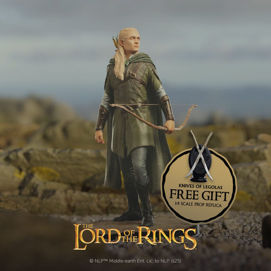 The Lord of the Rings Classic Series Statue 1/6 Legolas, Hunter of the Plains Limited Edition 32 cm