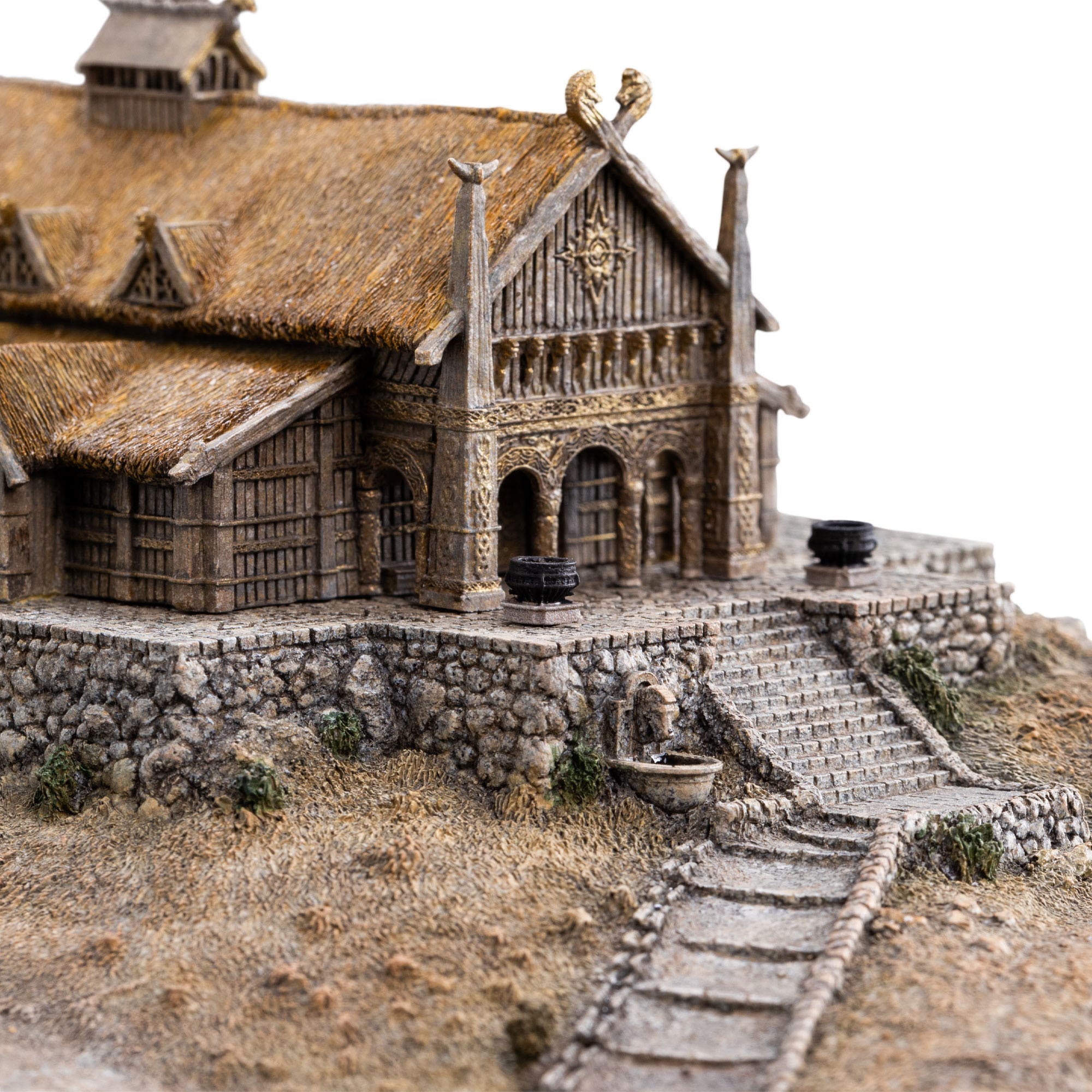 Lord of the Rings Statue The Golden Hall of Edoras 9 cm ETA 14 Days - Loaded Dice